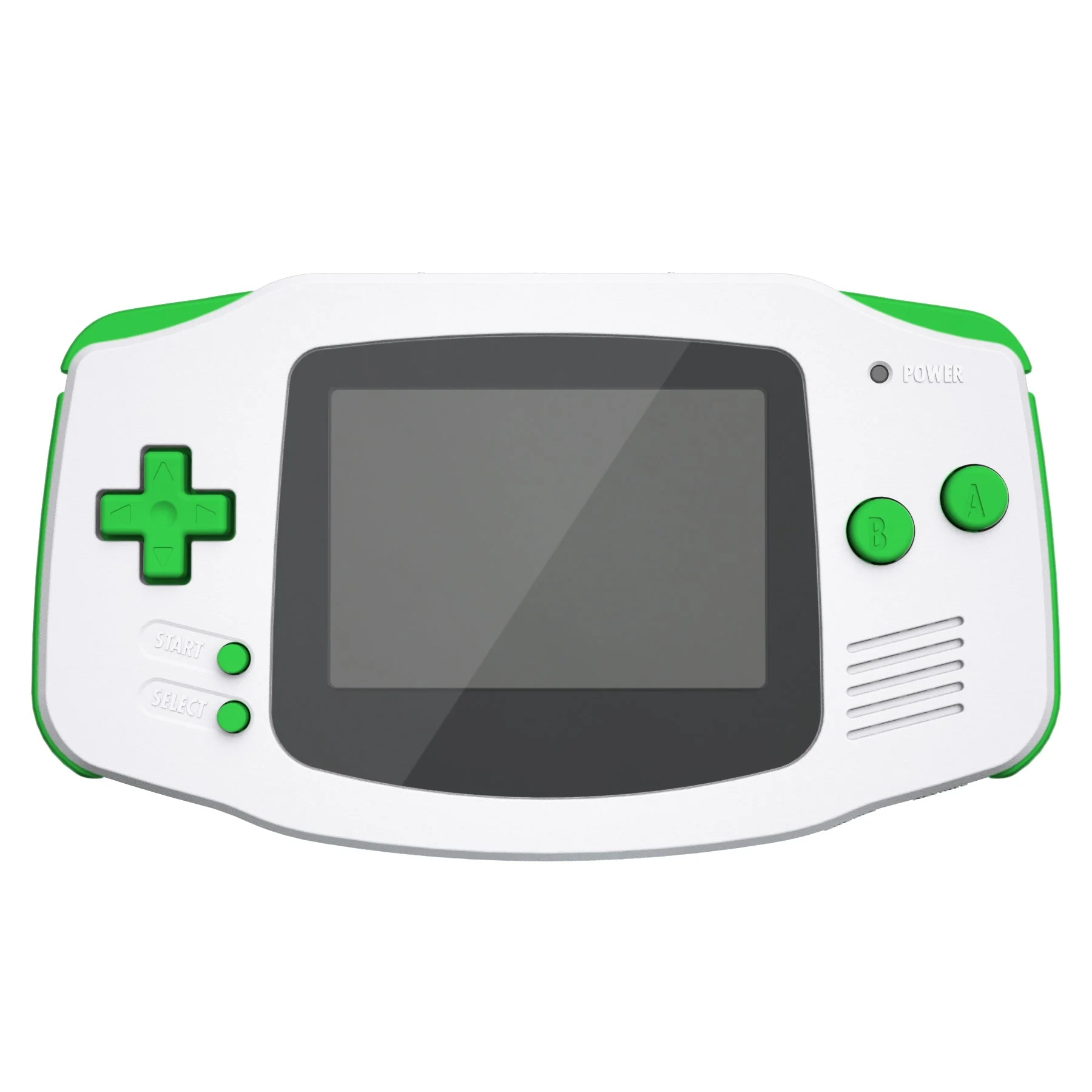 eXtremeRate GBA Replacement Full Set Buttons for Gameboy Advance - Green - Image 5