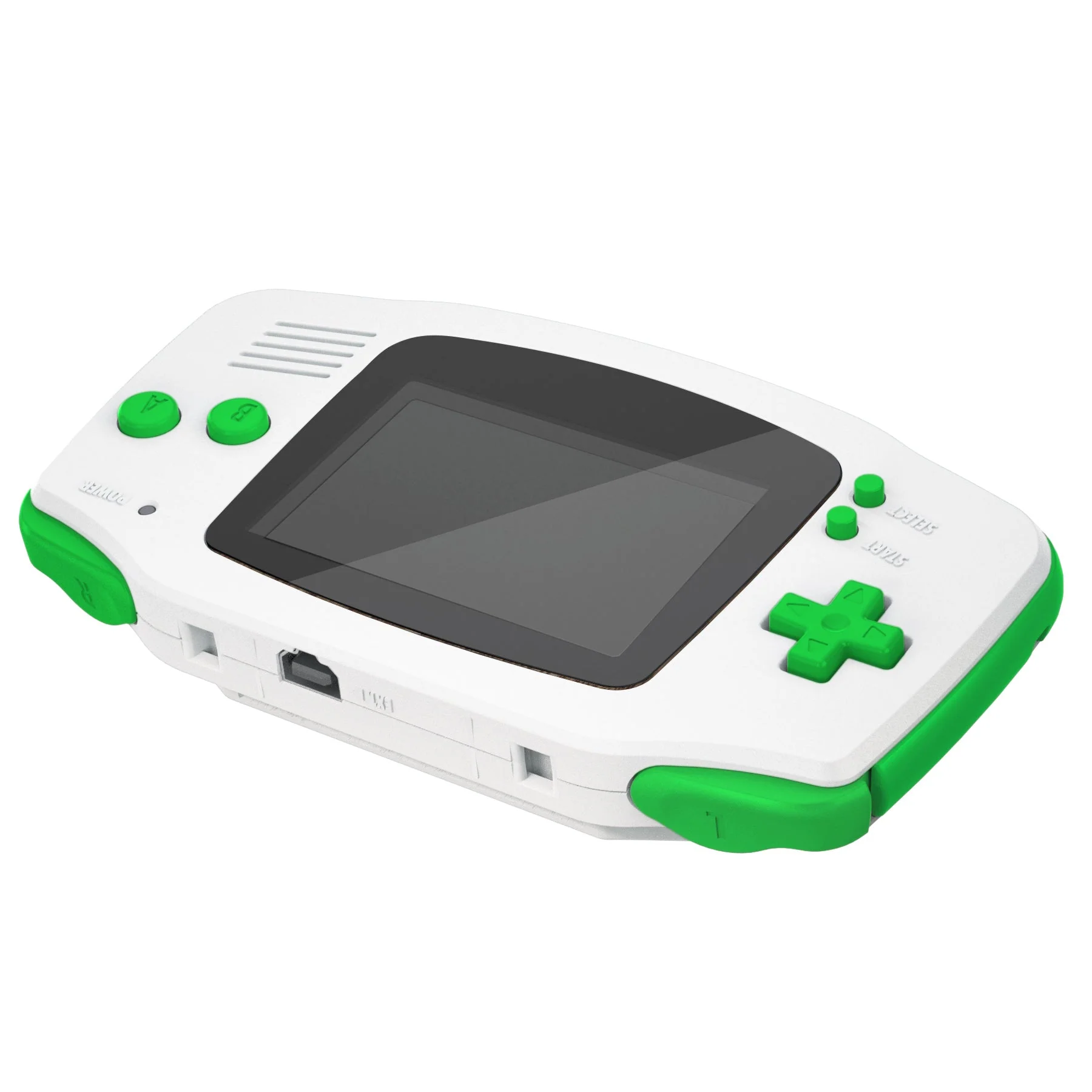 eXtremeRate GBA Replacement Full Set Buttons for Gameboy Advance - Green - Image 8