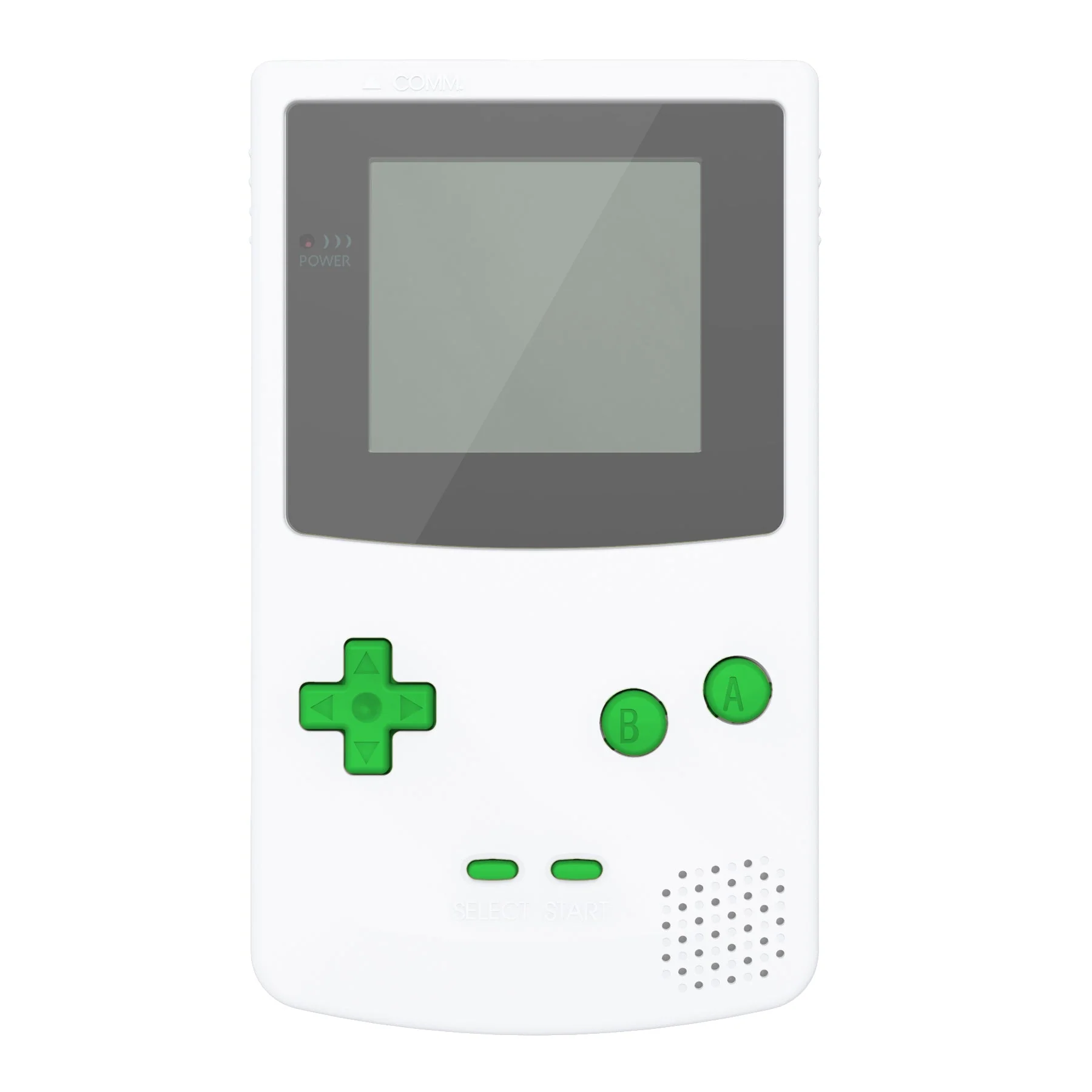 eXtremeRate Replacement Full Set Buttons for Gameboy Color GBC - Green - Image 4
