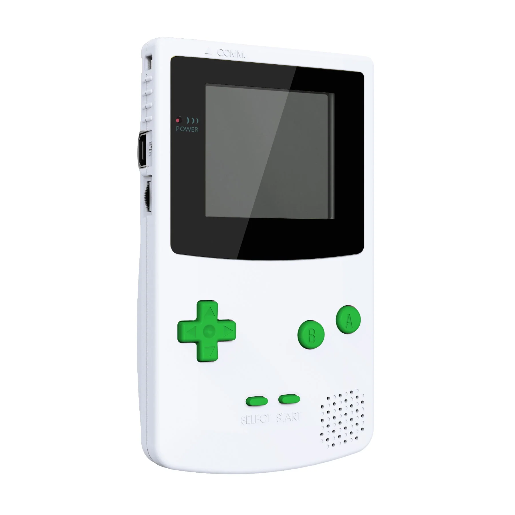 eXtremeRate Replacement Full Set Buttons for Gameboy Color GBC - Green - Image 5