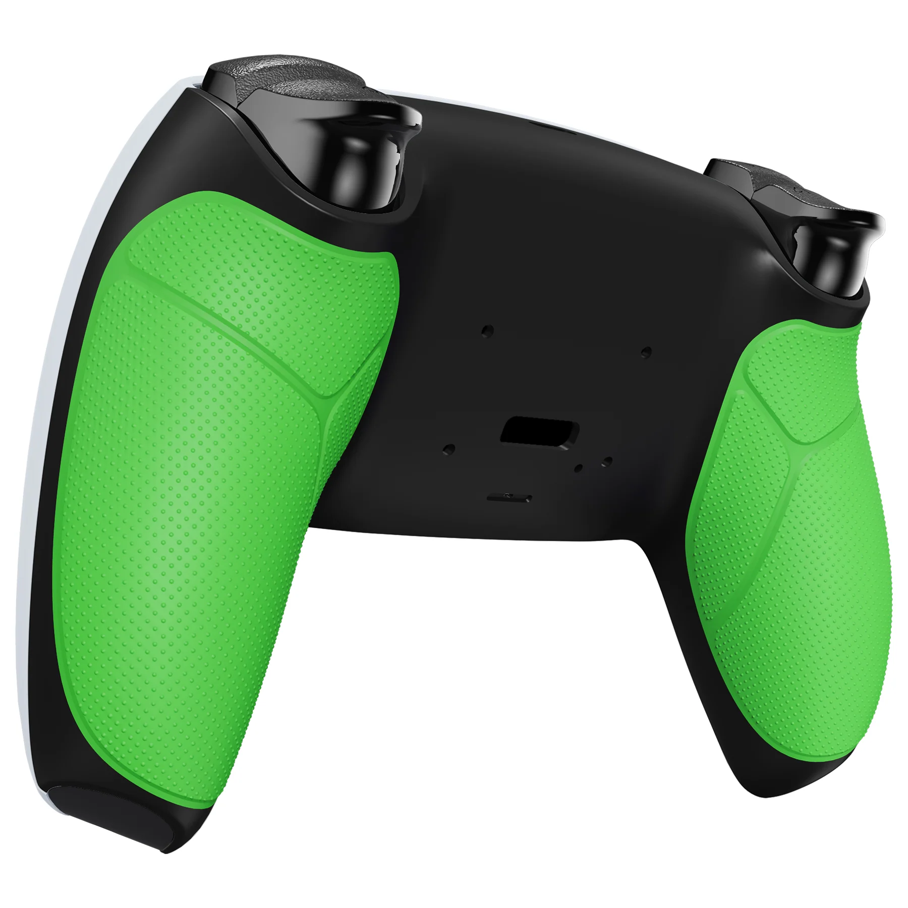 eXtremeRate Performance Grip Redesigned Back Shell for eXtremeRate RISE Remap Kit, Compatible with PS5 Controller - Rubberized Green - Image 4