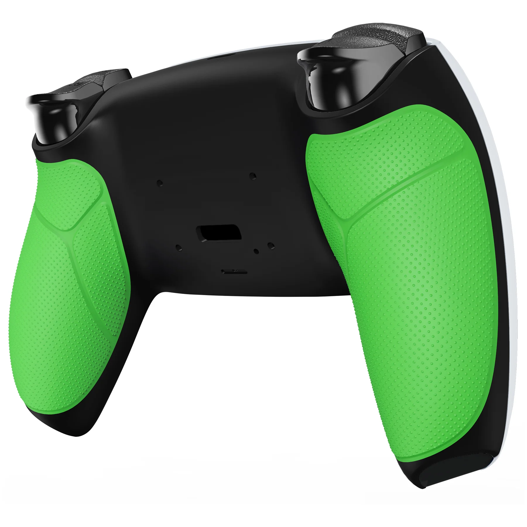 eXtremeRate Performance Grip Redesigned Back Shell for eXtremeRate RISE Remap Kit, Compatible with PS5 Controller - Rubberized Green - Image 5