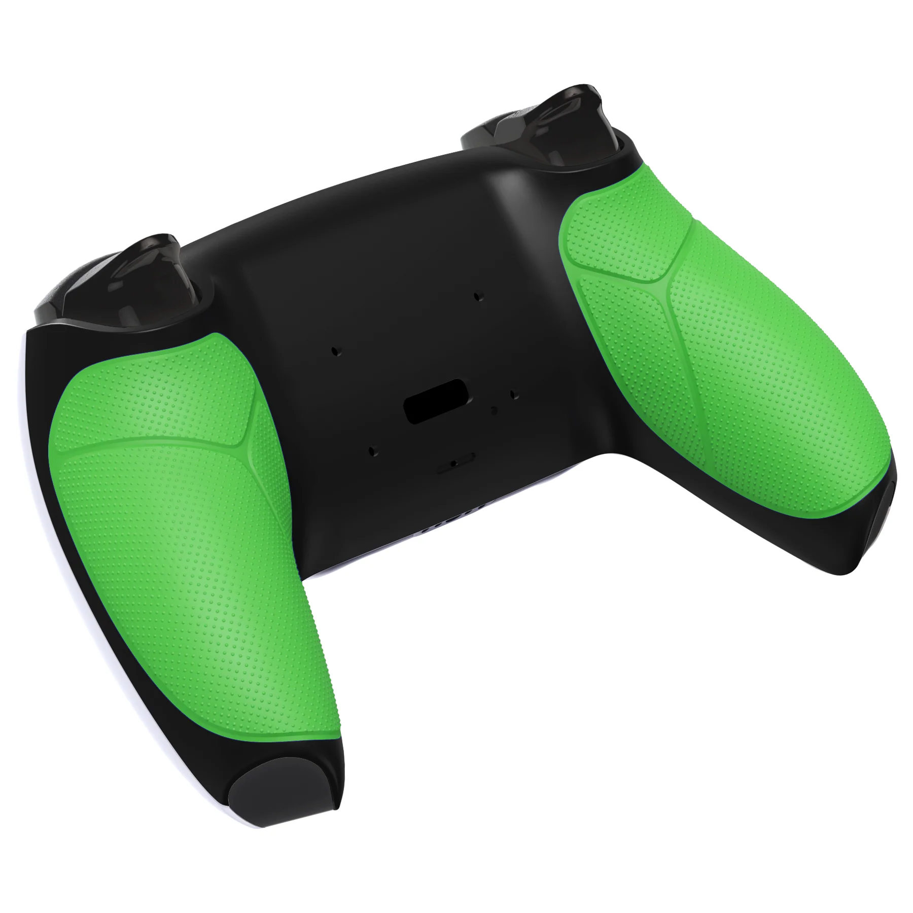 eXtremeRate Performance Grip Redesigned Back Shell for eXtremeRate RISE Remap Kit, Compatible with PS5 Controller - Rubberized Green - Image 6