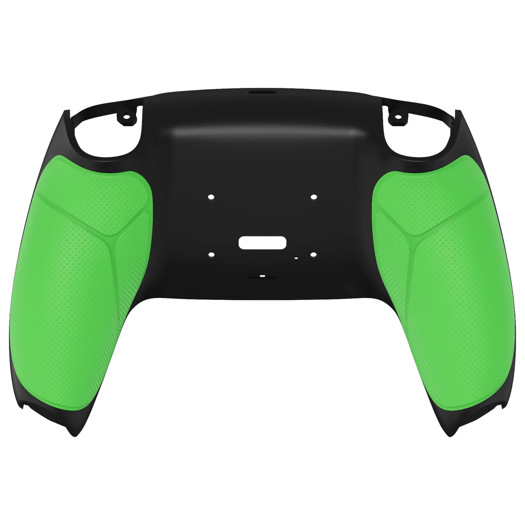 eXtremeRate Performance Grip Redesigned Back Shell for eXtremeRate RISE Remap Kit, Compatible with PS5 Controller - Rubberized Green - Image 7