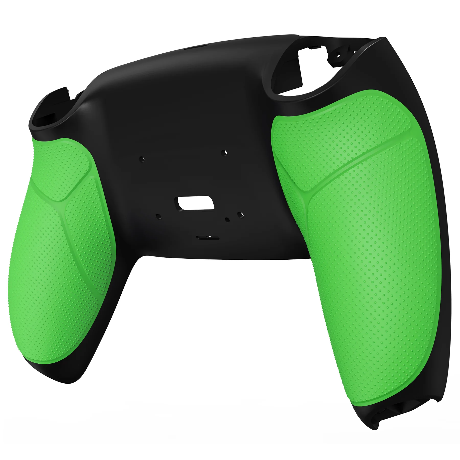 eXtremeRate Performance Grip Redesigned Back Shell for eXtremeRate RISE Remap Kit, Compatible with PS5 Controller - Rubberized Green - Image 9