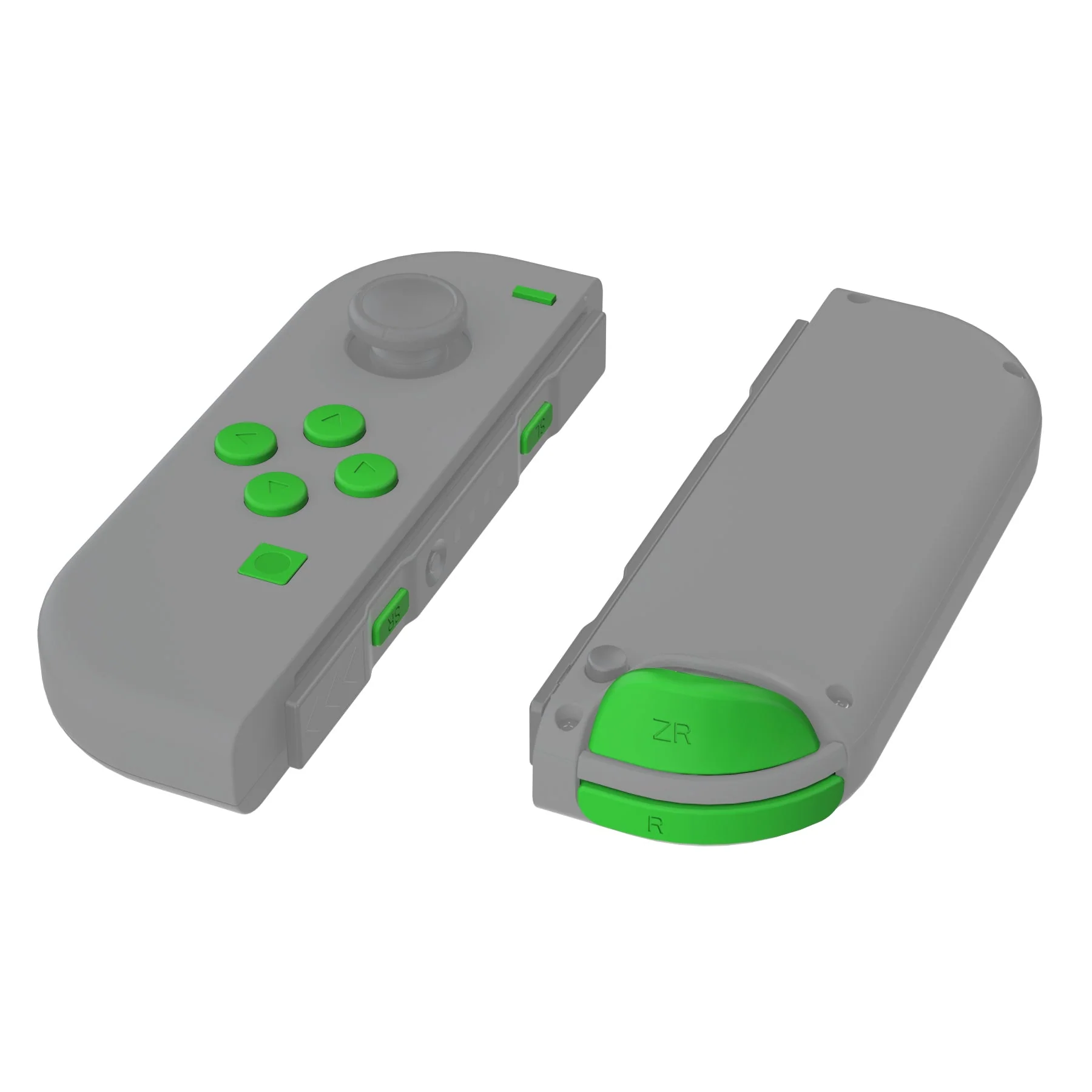 eXtremeRate Replacement Full Set Buttons for Joycon of NS Switch - Green - Image 6