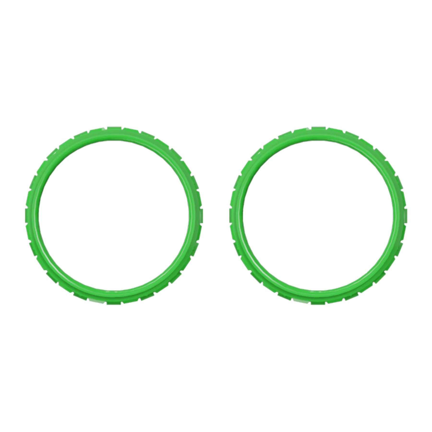 eXtremeRate Custom Replacement Accent Rings for PS5 Controller - Green - Image 6