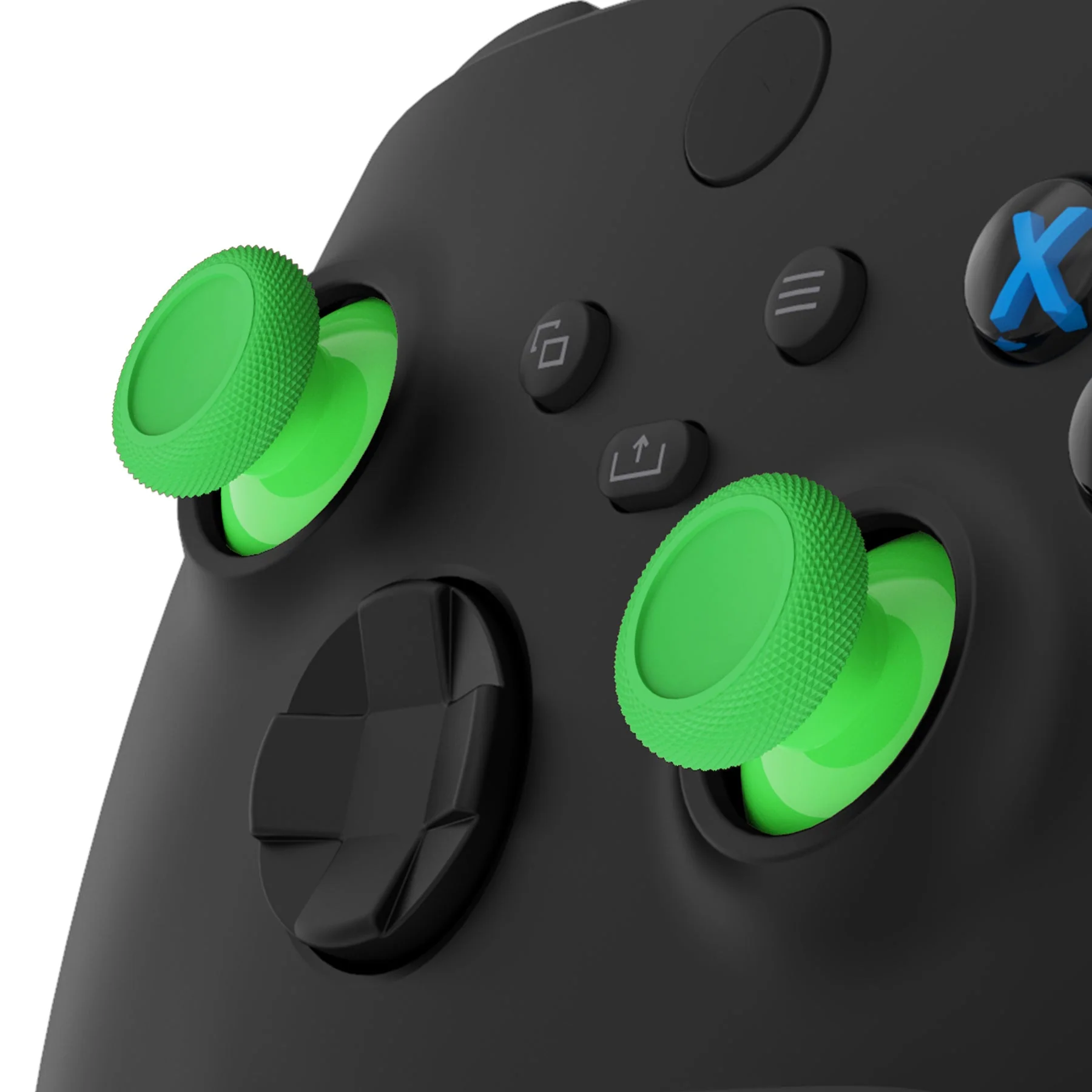 eXtremeRate Replacement Thumbsticks for Xbox Series X/S Controller & Xbox One X/S Controller & Xbox One Standard Controller & Xbox One Elite Controller - Green - Image 3