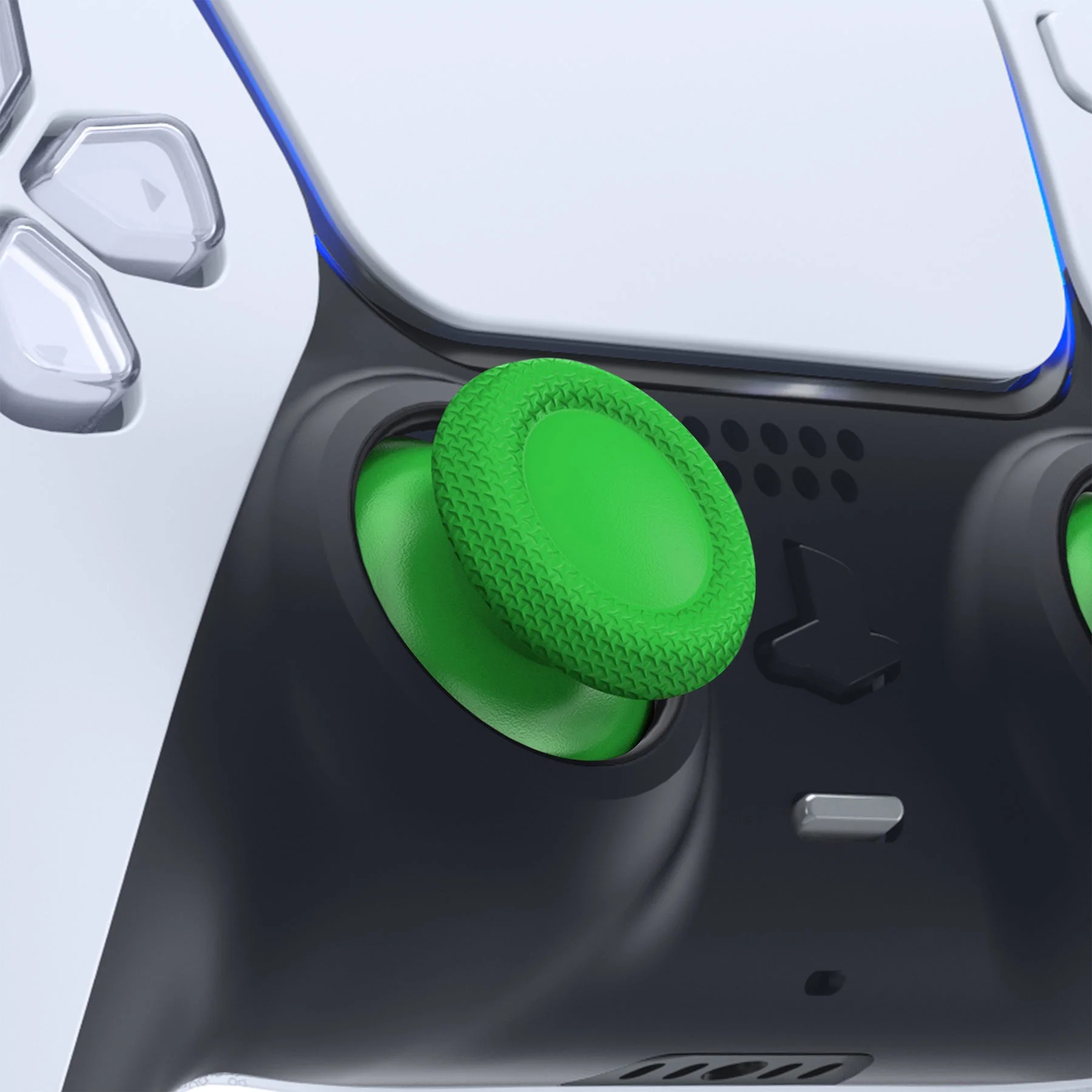 eXtremeRate Replacement Thumbsticks Analog Stick Joystick Compatible with PS5 & PS4 All Model Controller - Green - Image 3