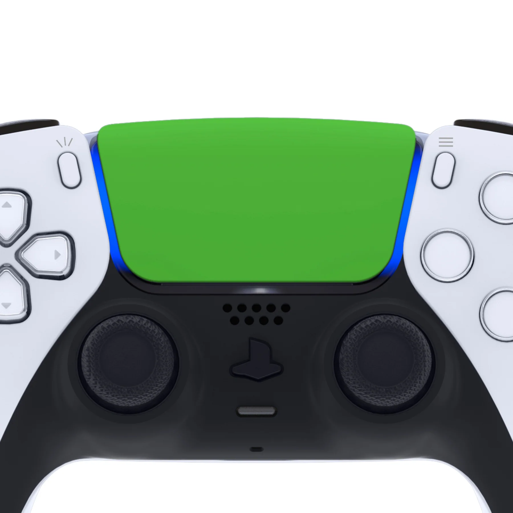 eXtremeRate Replacement Custom Touchpad Cover Compatible with PS5 Controller BDM-010/020/030/040/050/060 - Green - Image 4