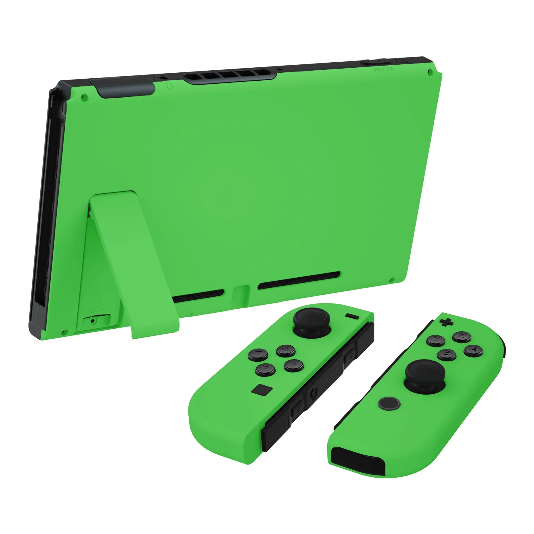 eXtremeRate Replacement Full Set Shells with Buttons for Nintendo Switch - Green - Image 4