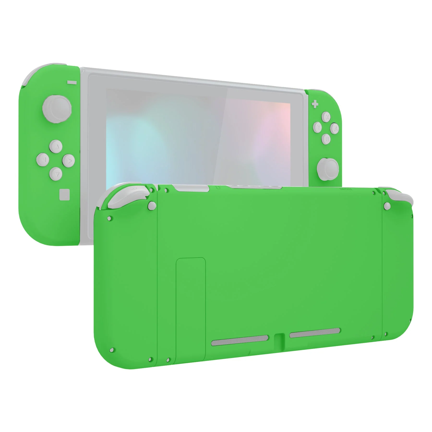 eXtremeRate Replacement Full Set Shells with Buttons for Nintendo Switch - Green - Image 5
