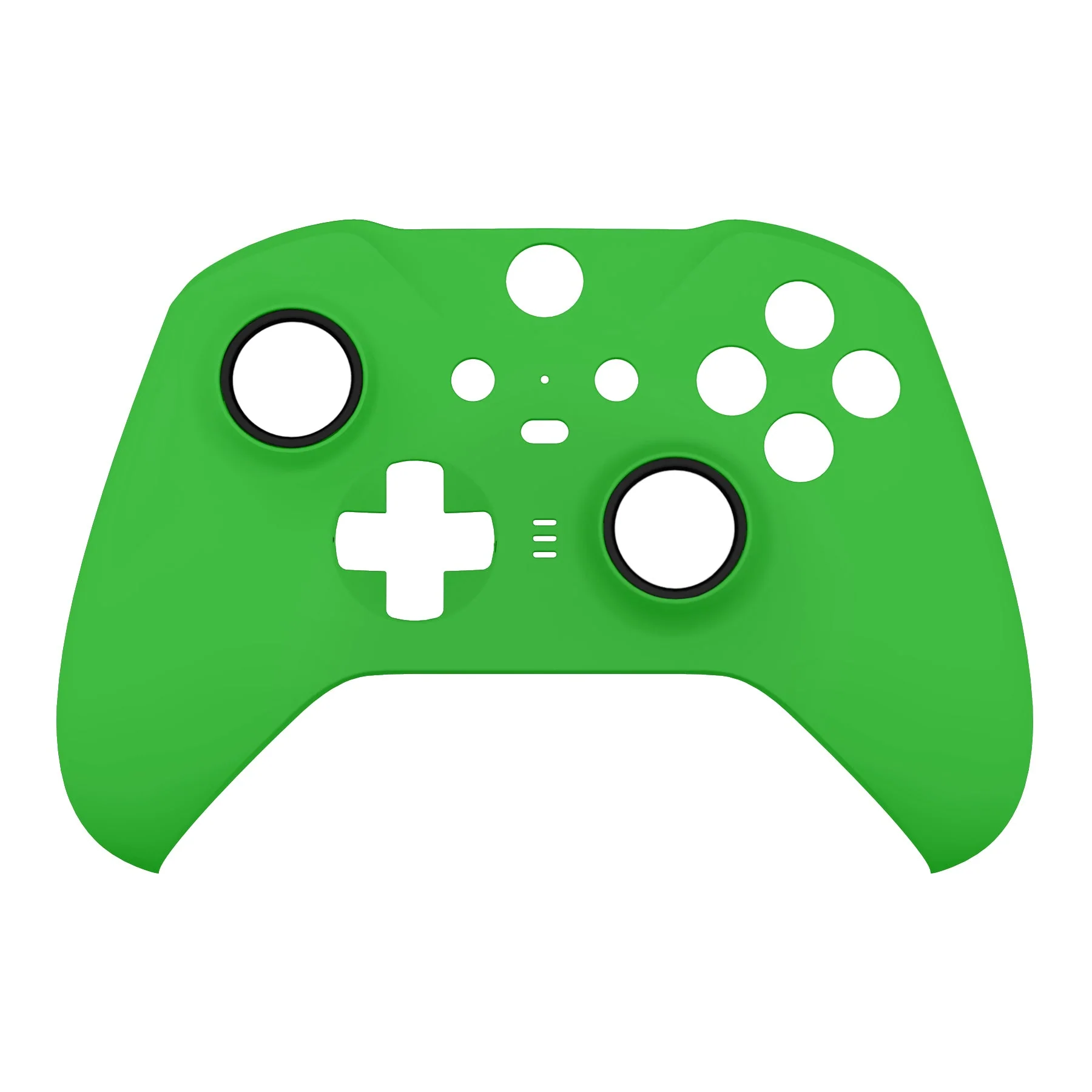 eXtremeRate Replacement Front Housing Shell Case with Accent Rings for Xbox One Elite Series 2 & Elite 2 Core Controller (Model 1797) - Green - Image 8