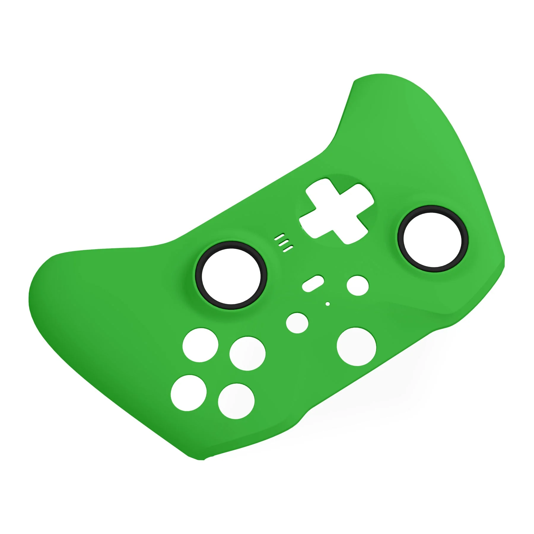 eXtremeRate Replacement Front Housing Shell Case with Accent Rings for Xbox One Elite Series 2 & Elite 2 Core Controller (Model 1797) - Green - Image 9