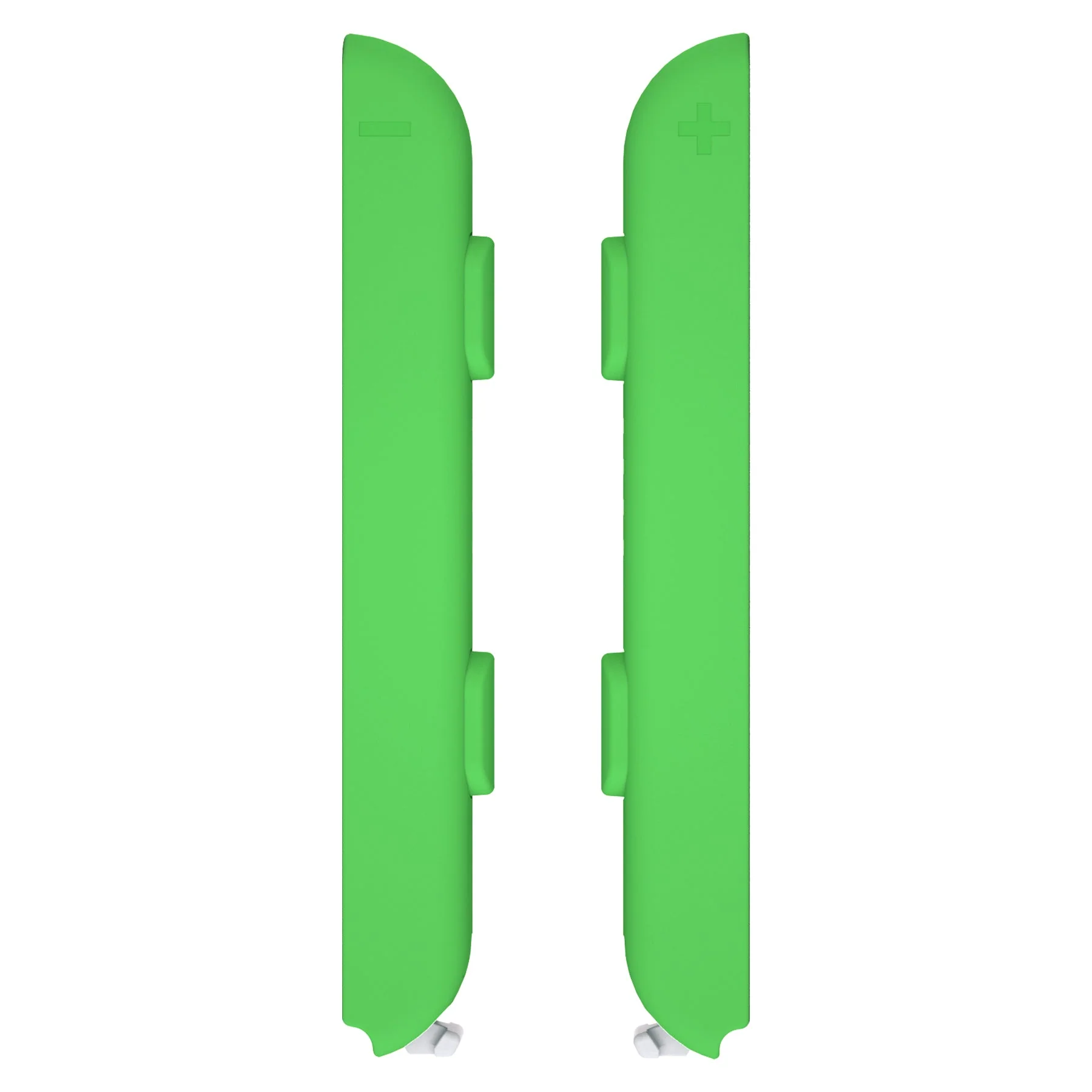 eXtremeRate 2 Pack Custom Replacement shell for Joycon Strap of NS Switch - Green - Image 7
