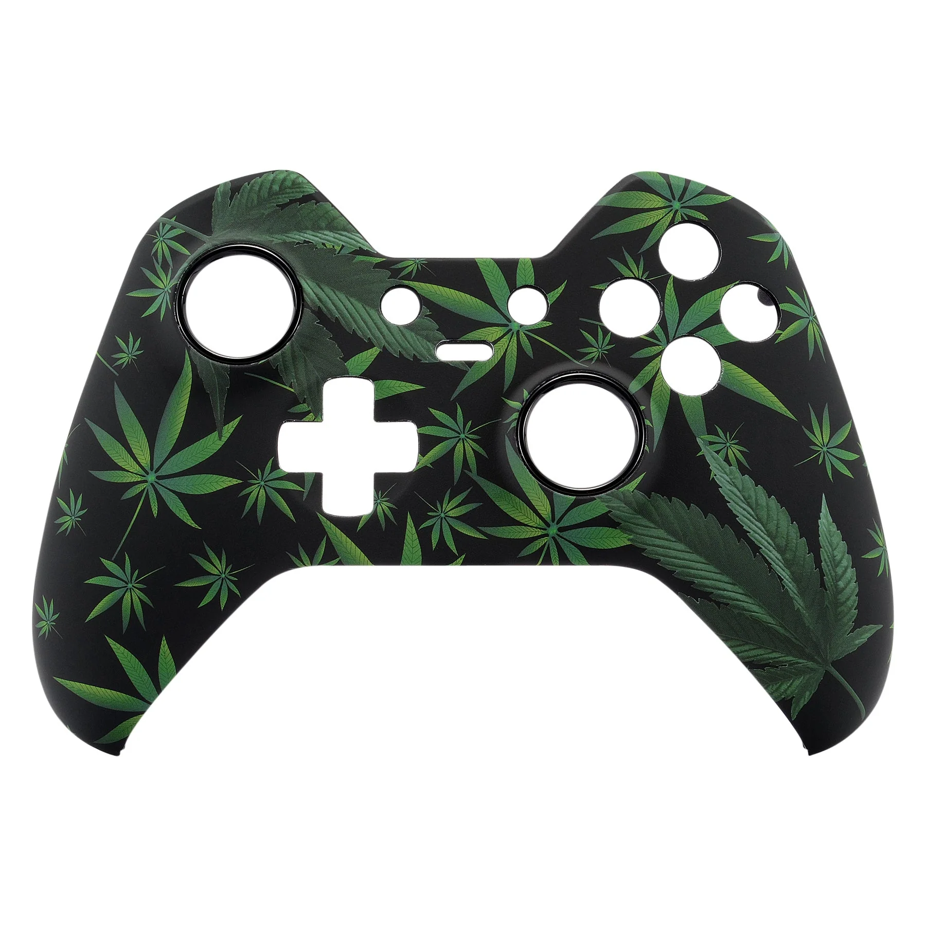 eXtremeRate Replacement Front Housing Shell for Xbox One Elite Controller (Model 1698) - Green Weeds - Image 8