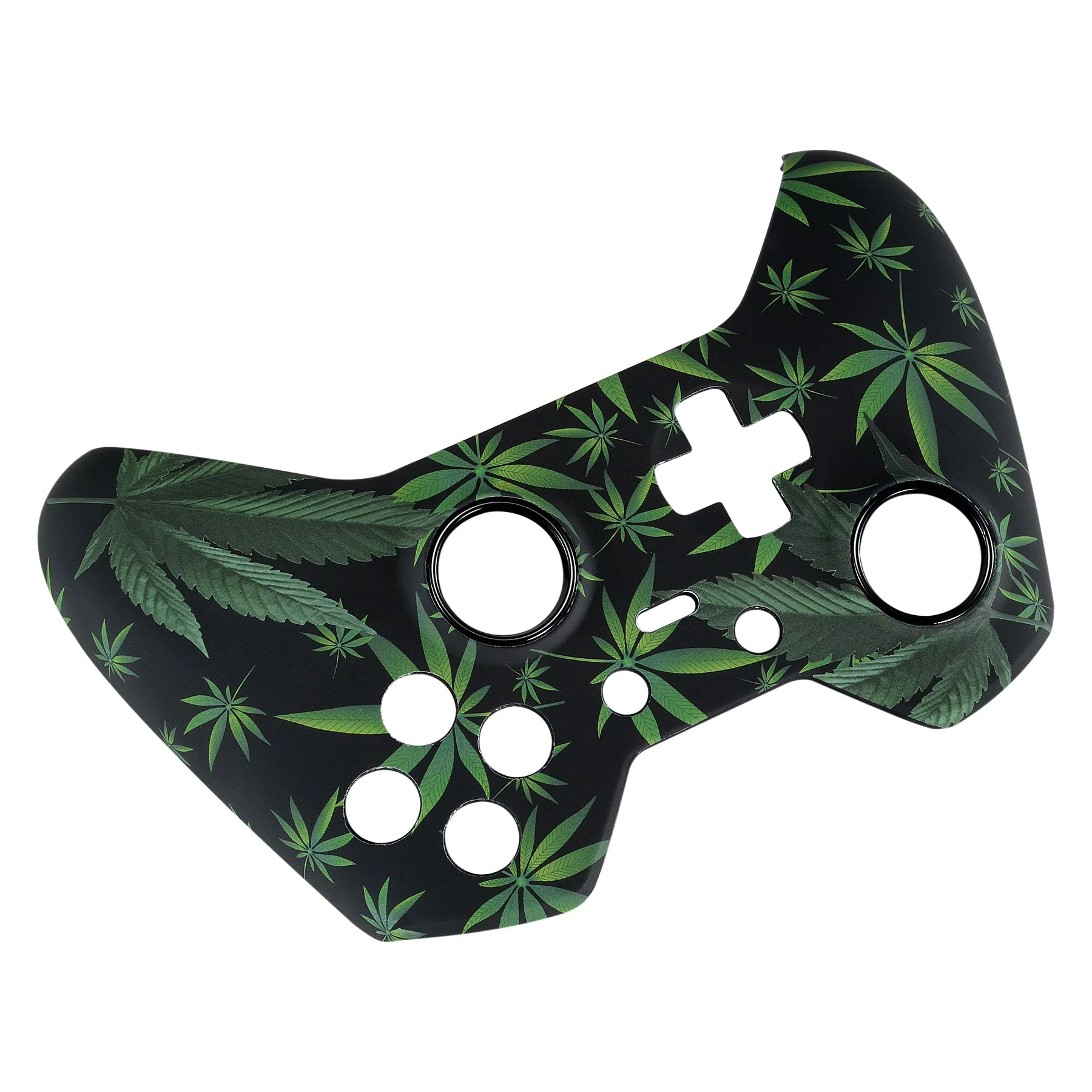 eXtremeRate Replacement Front Housing Shell for Xbox One Elite Controller (Model 1698) - Green Weeds - Image 9