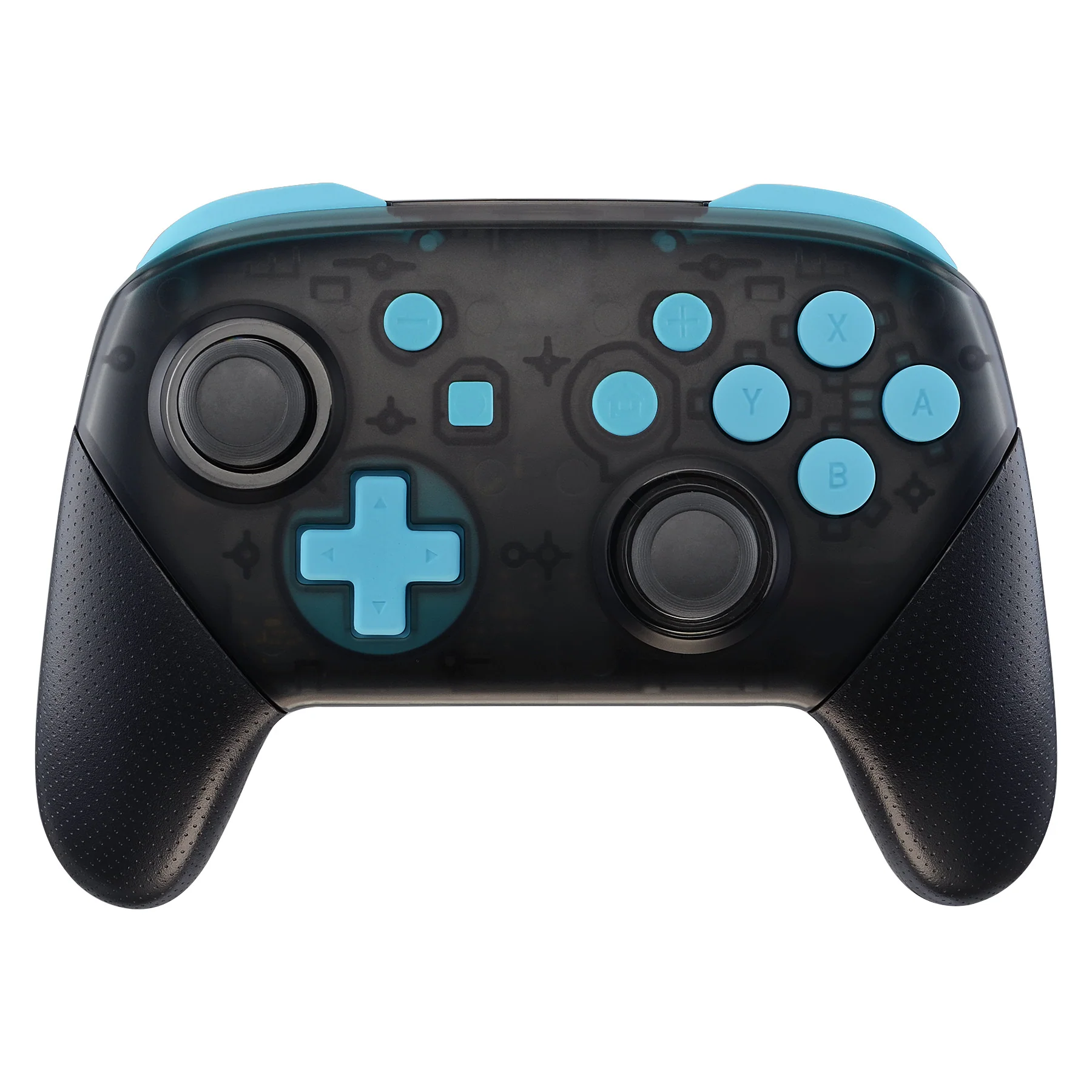 eXtremeRate DIY Replacement Full Set Buttons for Nintendo Switch Pro Controller - Heaven Blue - Image 3