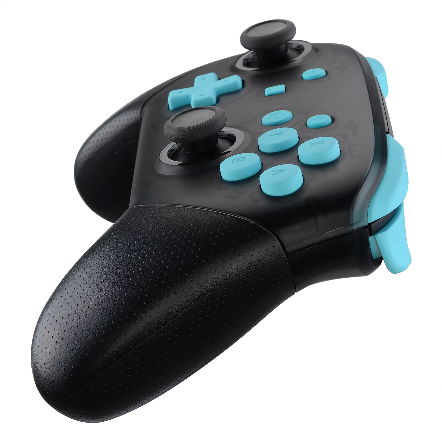 eXtremeRate DIY Replacement Full Set Buttons for Nintendo Switch Pro Controller - Heaven Blue - Image 6