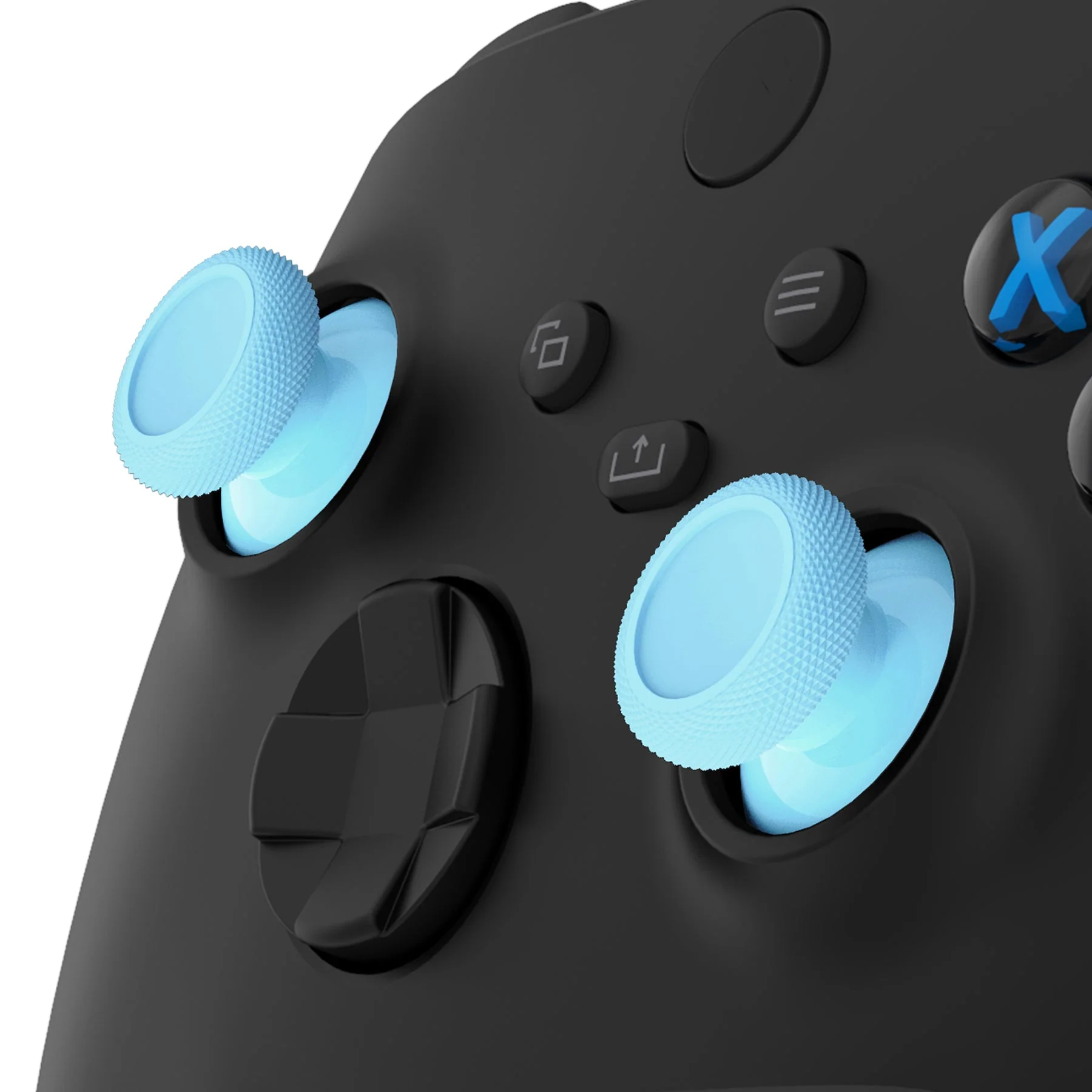 eXtremeRate Replacement Thumbsticks for Xbox Series X/S Controller & Xbox One X/S Controller & Xbox One Standard Controller & Xbox One Elite Controller - Heaven Blue - Image 3