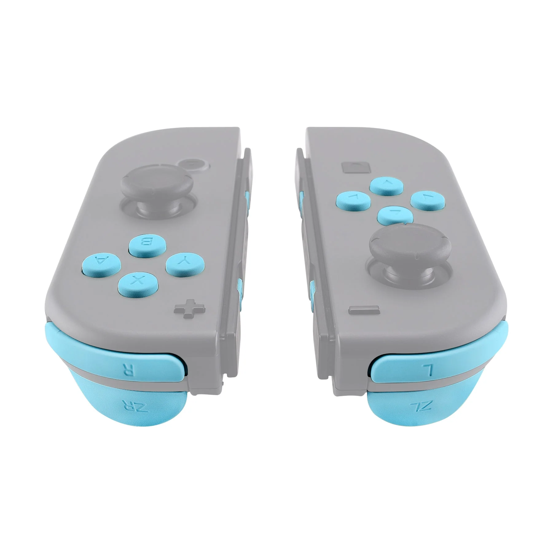 eXtremeRate Replacement Full Set Buttons for Joycon of NS Switch - Heaven Blue - Image 5