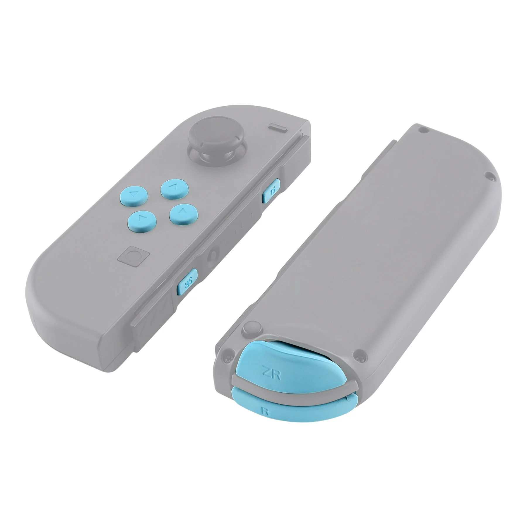 eXtremeRate Replacement Full Set Buttons for Joycon of NS Switch - Heaven Blue - Image 6