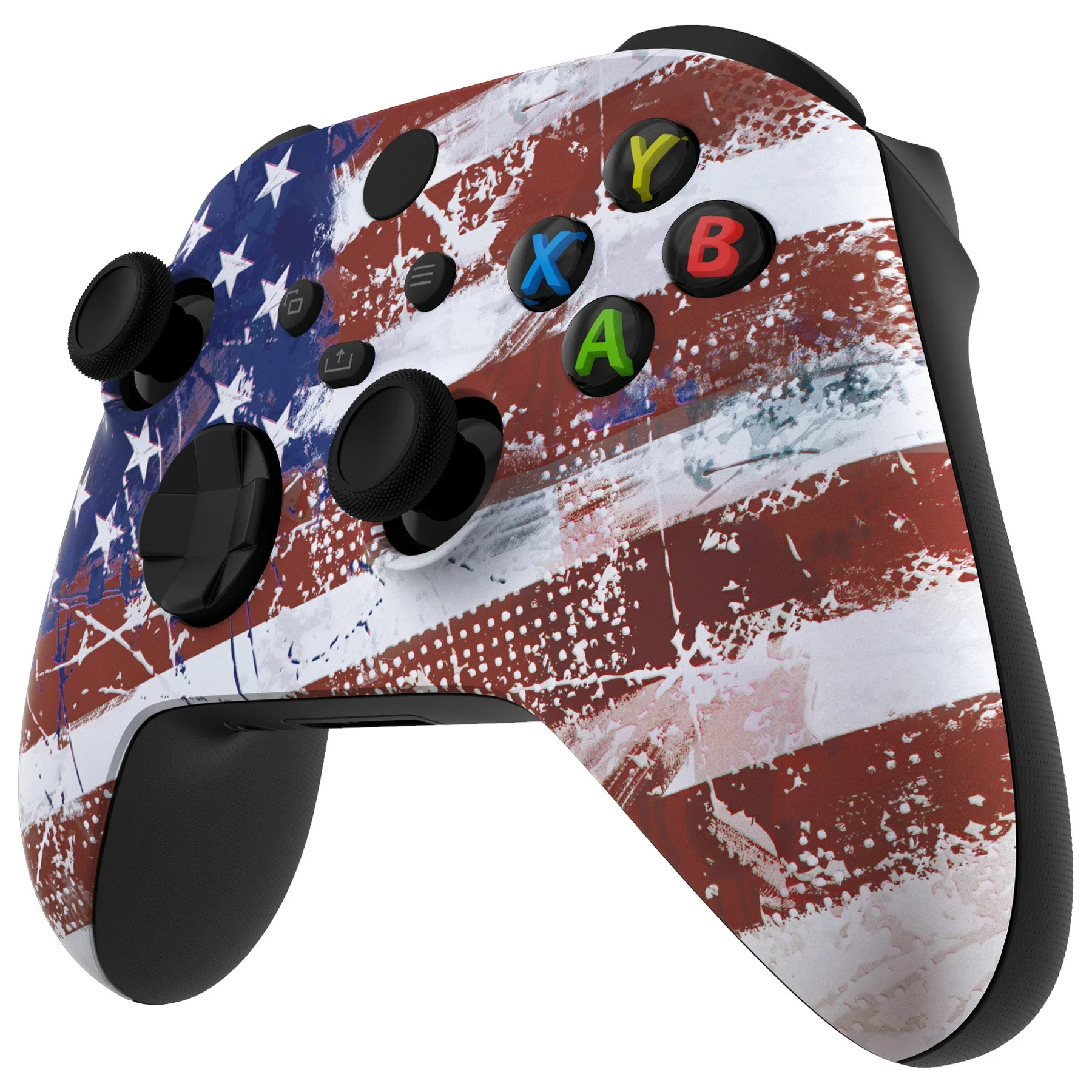 eXtremeRate Replacement Front Housing Shell for Xbox Series X & S Controller - Impression US Flag - Image 5