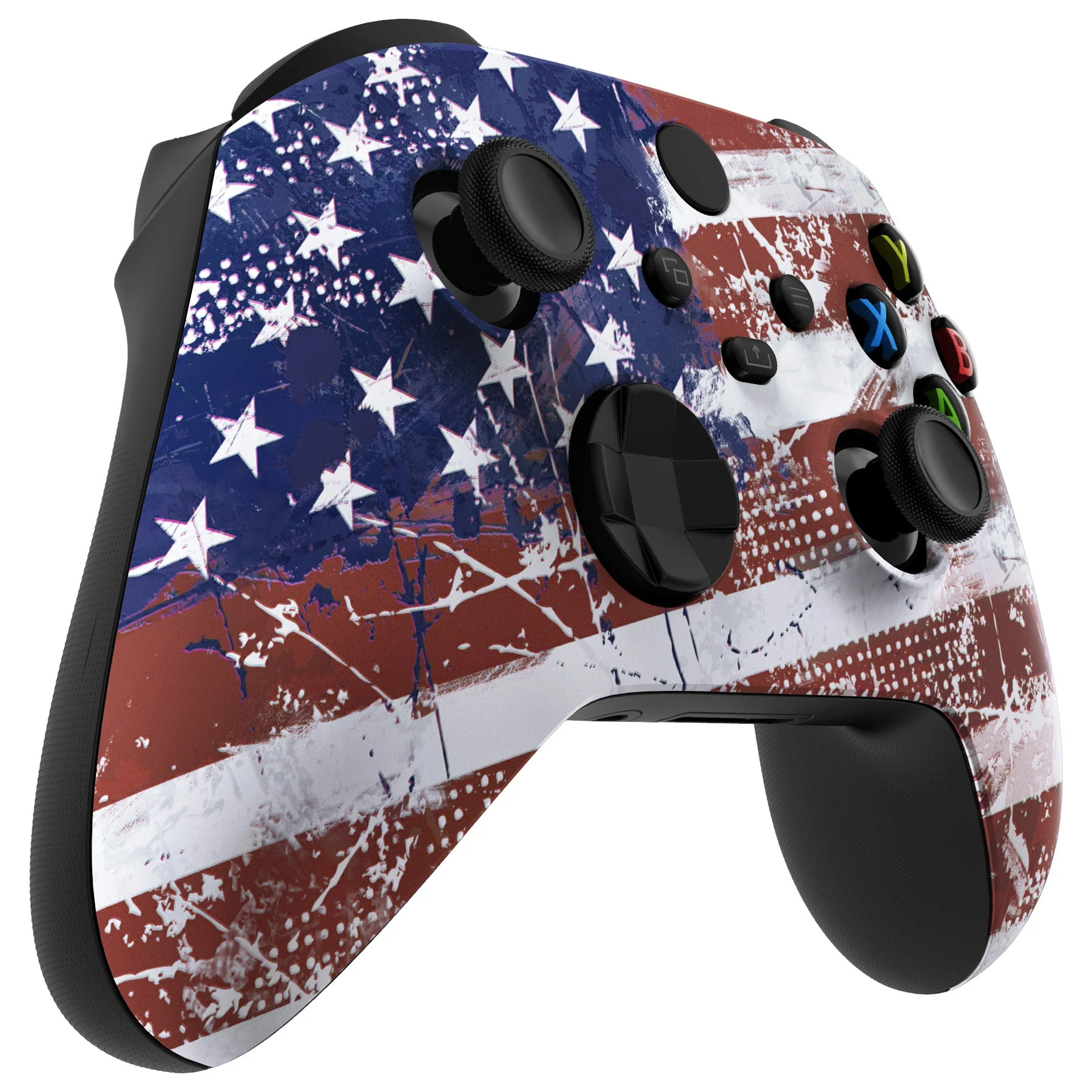 eXtremeRate Replacement Front Housing Shell for Xbox Series X & S Controller - Impression US Flag - Image 6