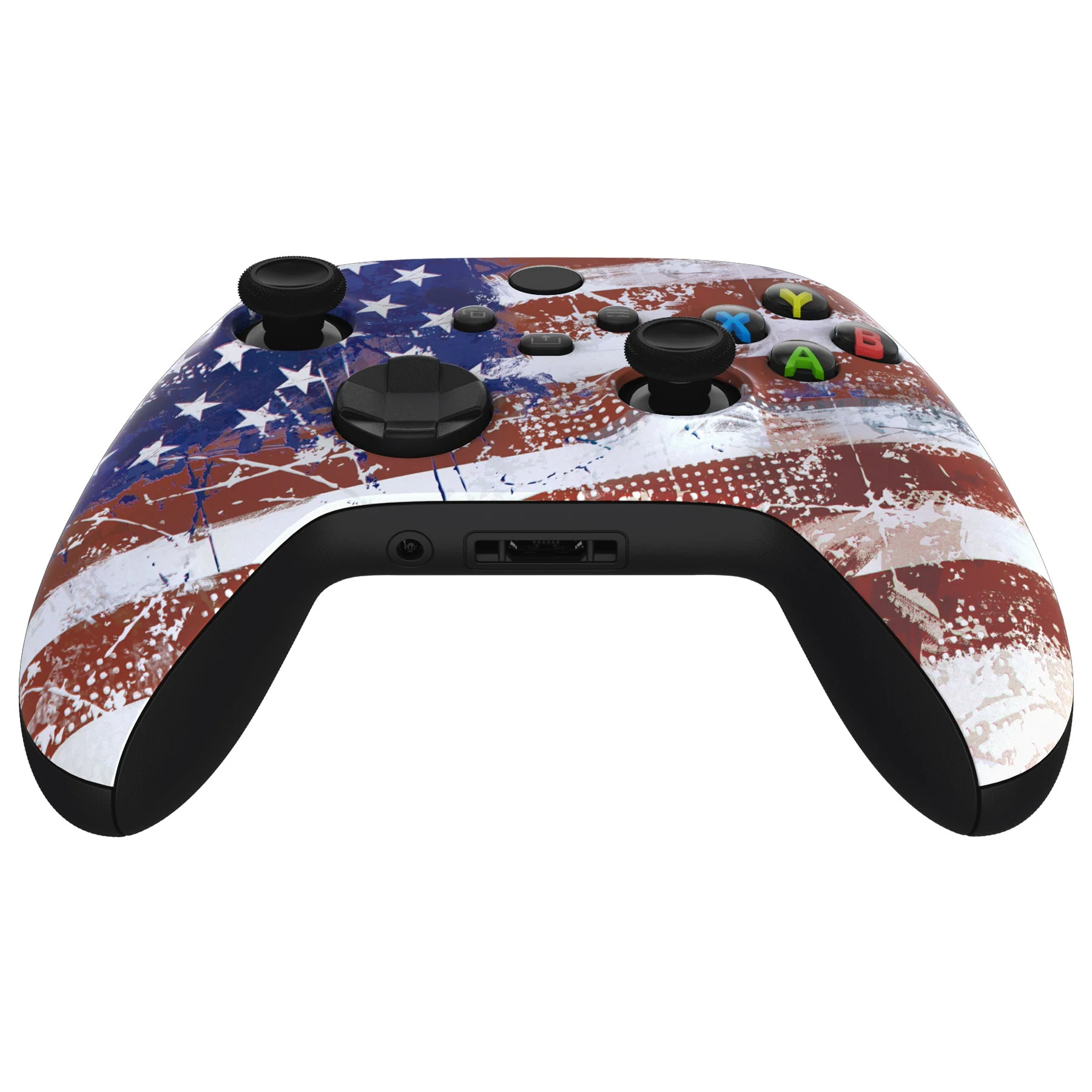 eXtremeRate Replacement Front Housing Shell for Xbox Series X & S Controller - Impression US Flag - Image 7