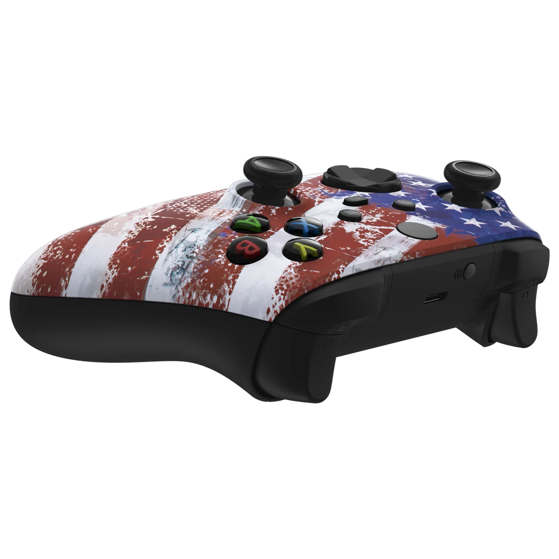 eXtremeRate Replacement Front Housing Shell for Xbox Series X & S Controller - Impression US Flag - Image 8