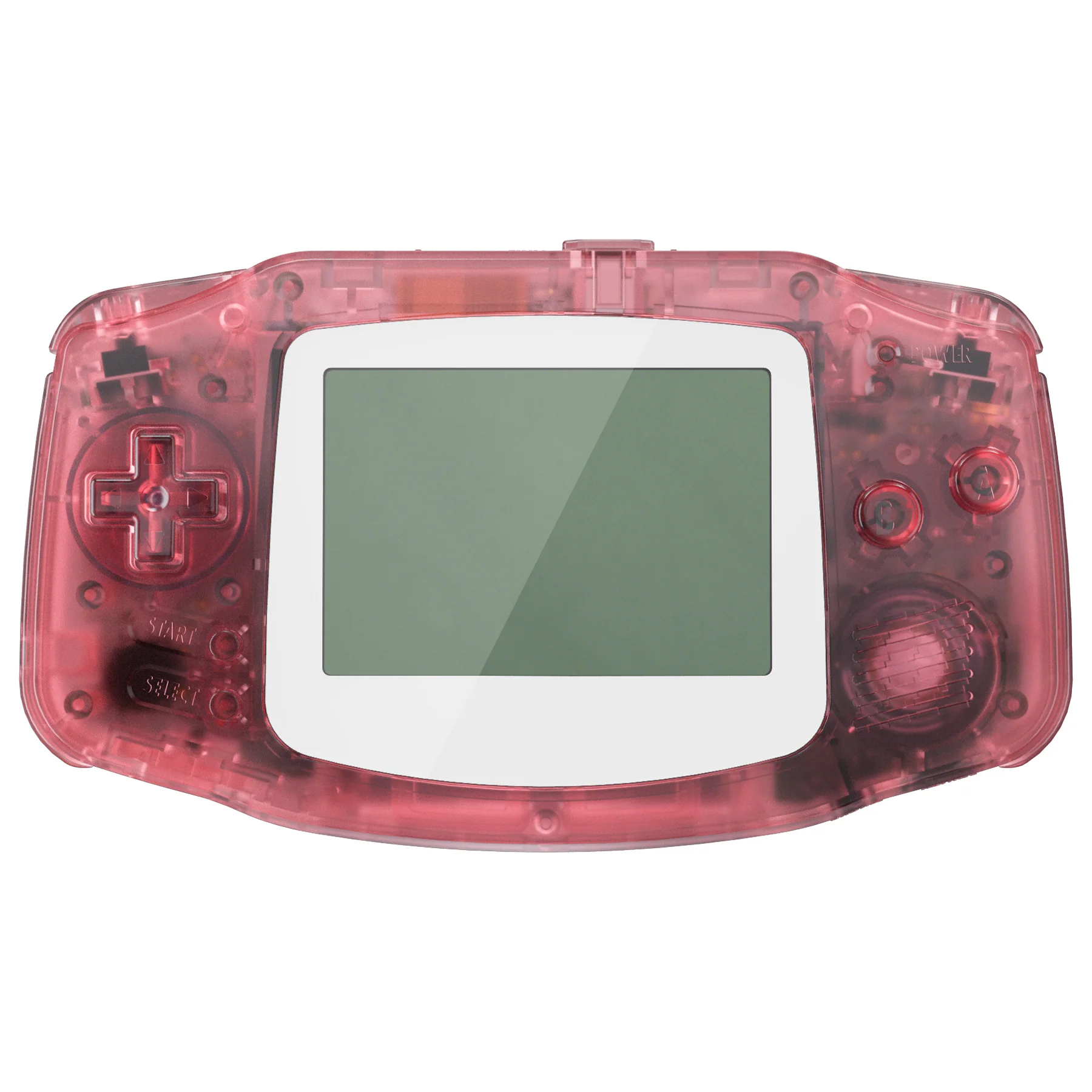 eXtremeRate IPS Ready Upgraded GBA Replacement Full Set Shells with Buttons for Gameboy Advance, Compatible with Both IPS & Standard LCD - Cherry Pink - White Screen Lens - Image 3