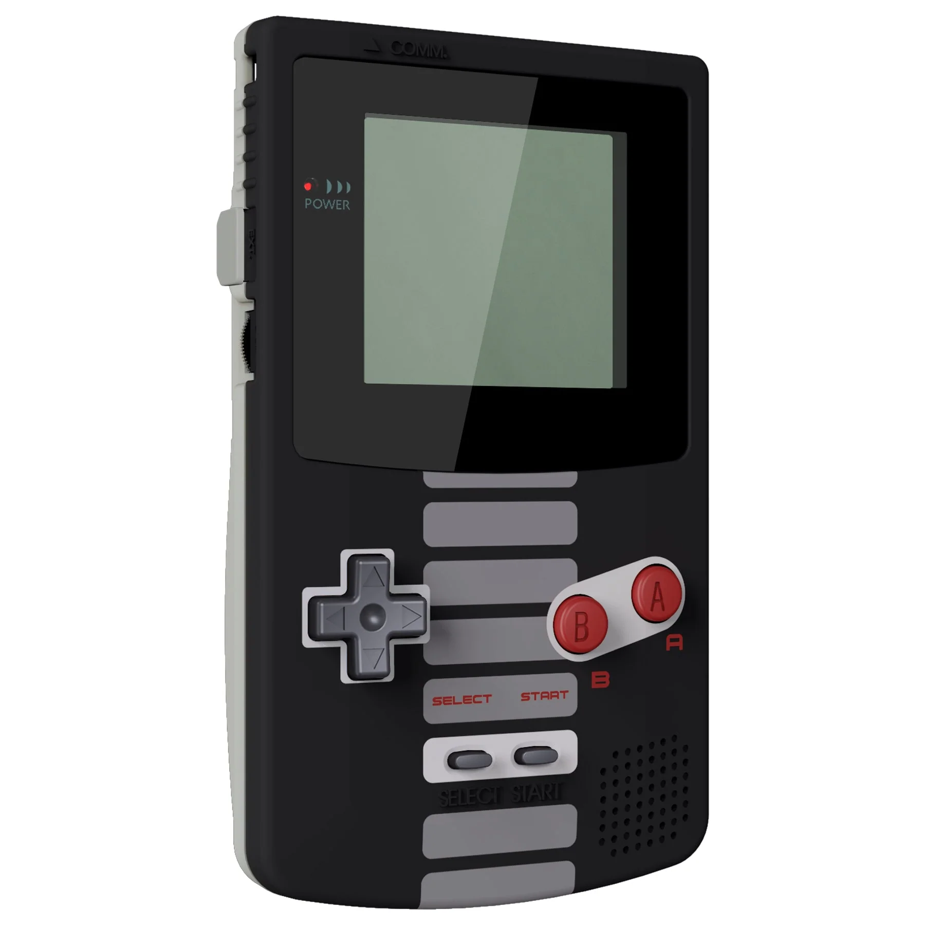 eXtremeRate IPS Ready Upgraded GBC Replacement Full Set Shells with Buttons for Gameboy Color, Compatible with GBC OSD IPS & Regular IPS & Standard LCD - Classics NES Style - Image 4