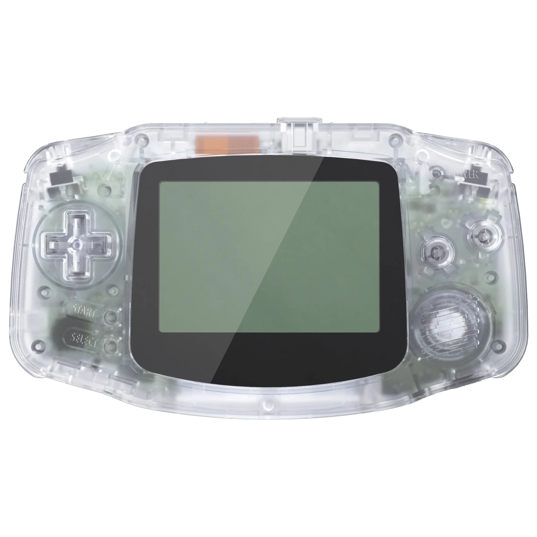 eXtremeRate IPS Ready Upgraded GBA Replacement Full Set Shells with Buttons for Gameboy Advance, Compatible with Both IPS & Standard LCD - Clear - Image 3