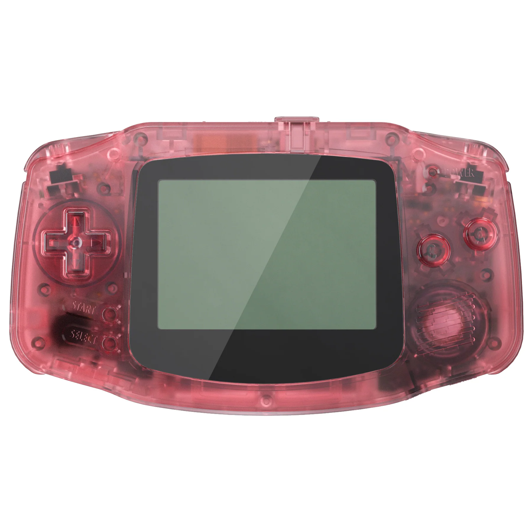 eXtremeRate IPS Ready Upgraded GBA Replacement Full Set Shells with Buttons for Gameboy Advance, Compatible with Both IPS & Standard LCD - Cherry Pink - Black Screen Lens - Image 3