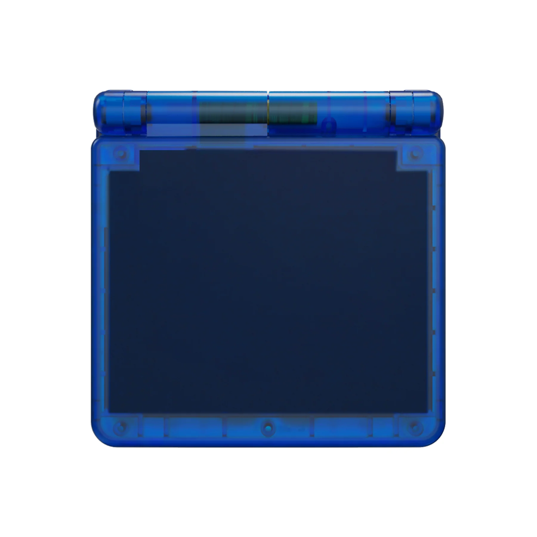 eXtremeRate IPS Ready Upgraded Replacement Full Set Shells with Buttons for Gameboy Advance SP GBA SP, Compatible with Both IPS & Standard LCD - Clear Blue - Image 6
