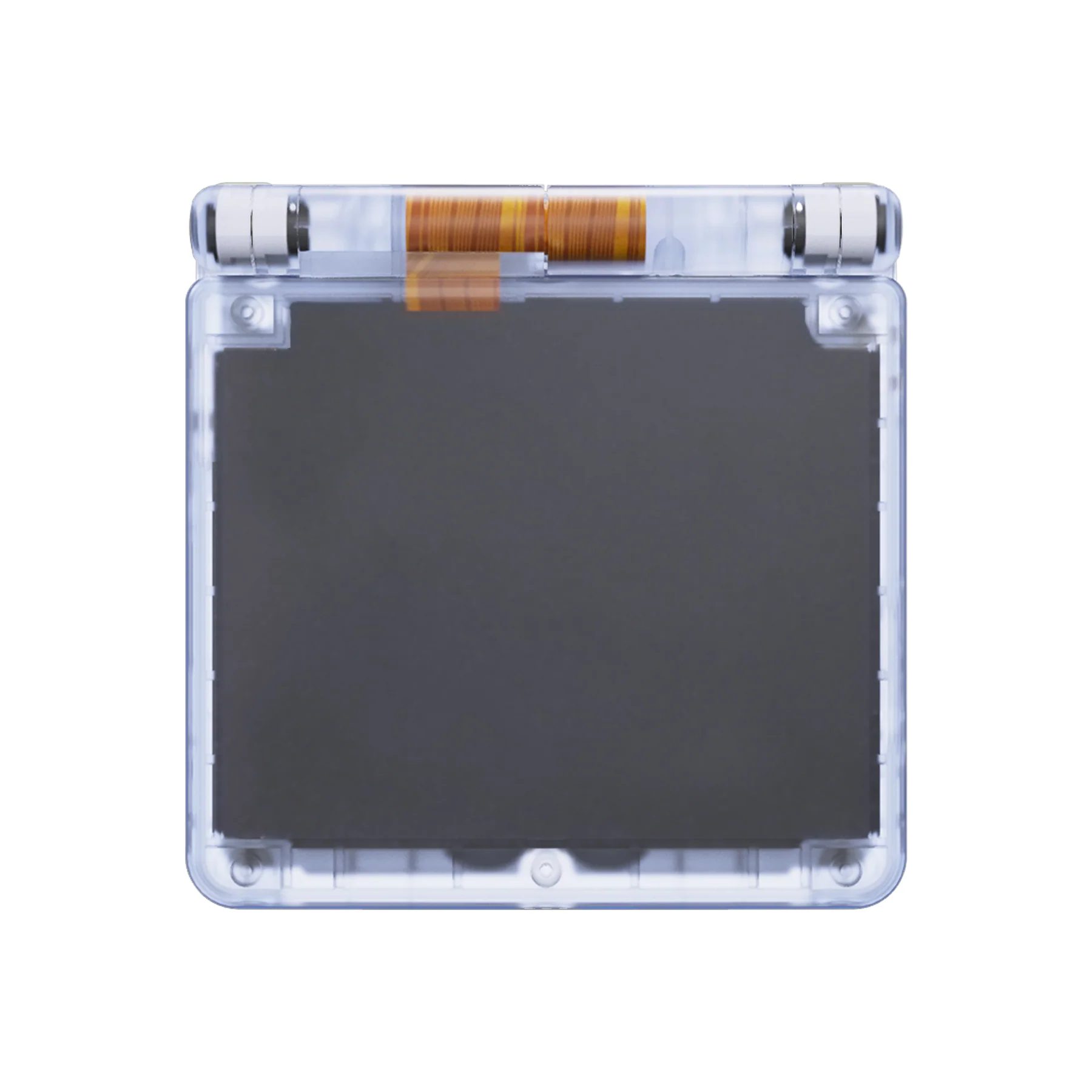 eXtremeRate IPS Ready Upgraded Replacement Full Set Shells with Buttons for Gameboy Advance SP GBA SP, Compatible with Both IPS & Standard LCD - Clear Glacier Blue - Image 6