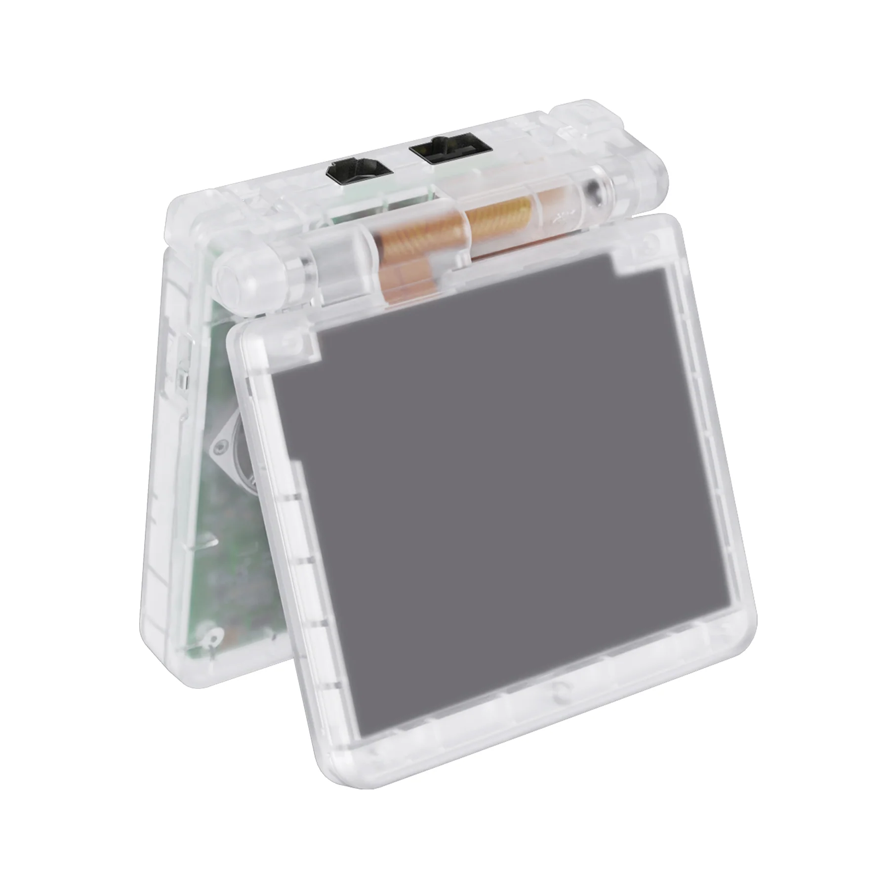 eXtremeRate IPS Ready Upgraded Replacement Full Set Shells with Buttons for Gameboy Advance SP GBA SP, Compatible with Both IPS & Standard LCD - Glow in Dark - Green - Image 8