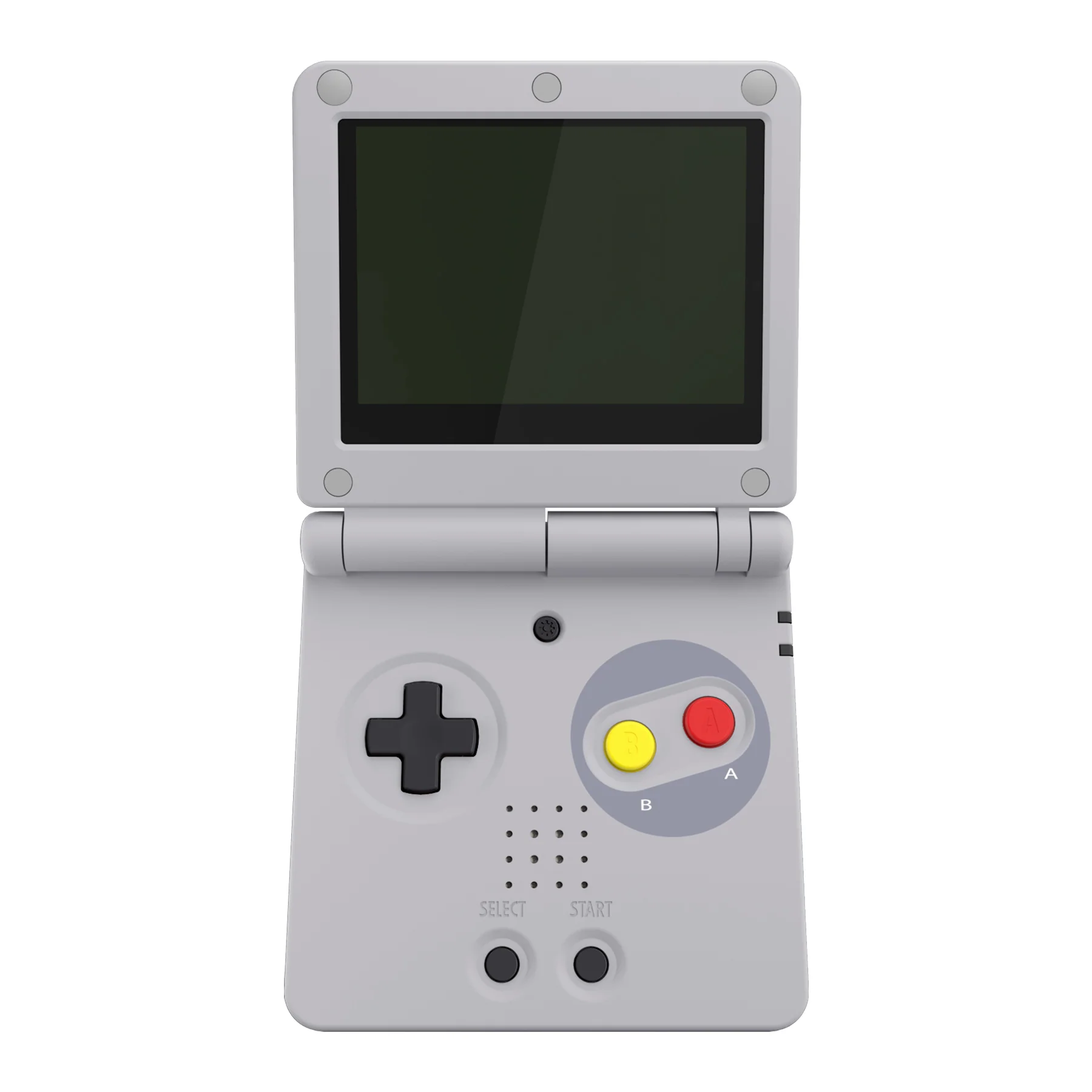 eXtremeRate IPS Ready Upgraded Replacement Full Set Shells with Buttons for Gameboy Advance SP GBA SP, Compatible with Both IPS & Standard LCD - SFC SNES Classic EU Style - Image 3