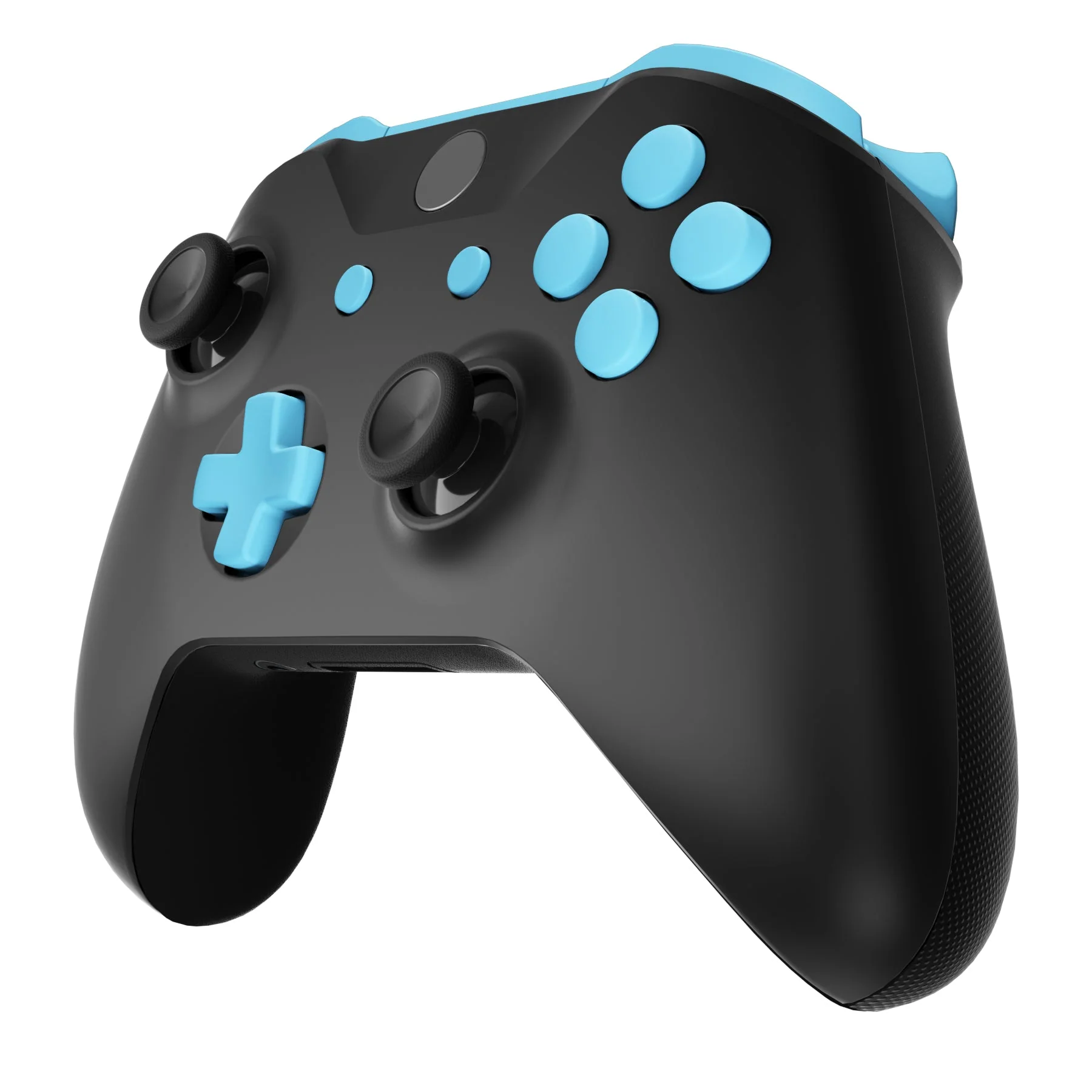 eXtremeRate Replacement Full Set Buttons for Xbox One X & S Controller (Model 1708) - Heaven Blue - Image 4