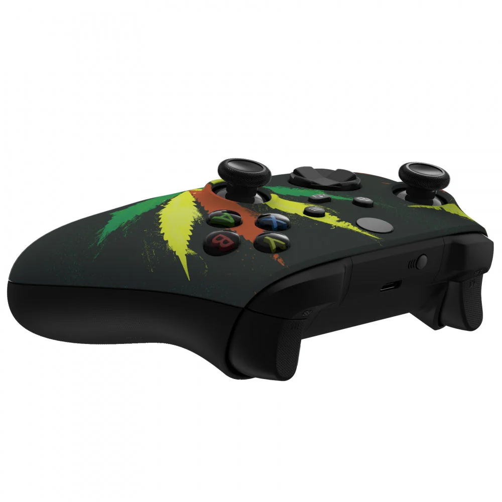 eXtremeRate Replacement Front Housing Shell for Xbox Series X & S Controller - Leaf - Image 6