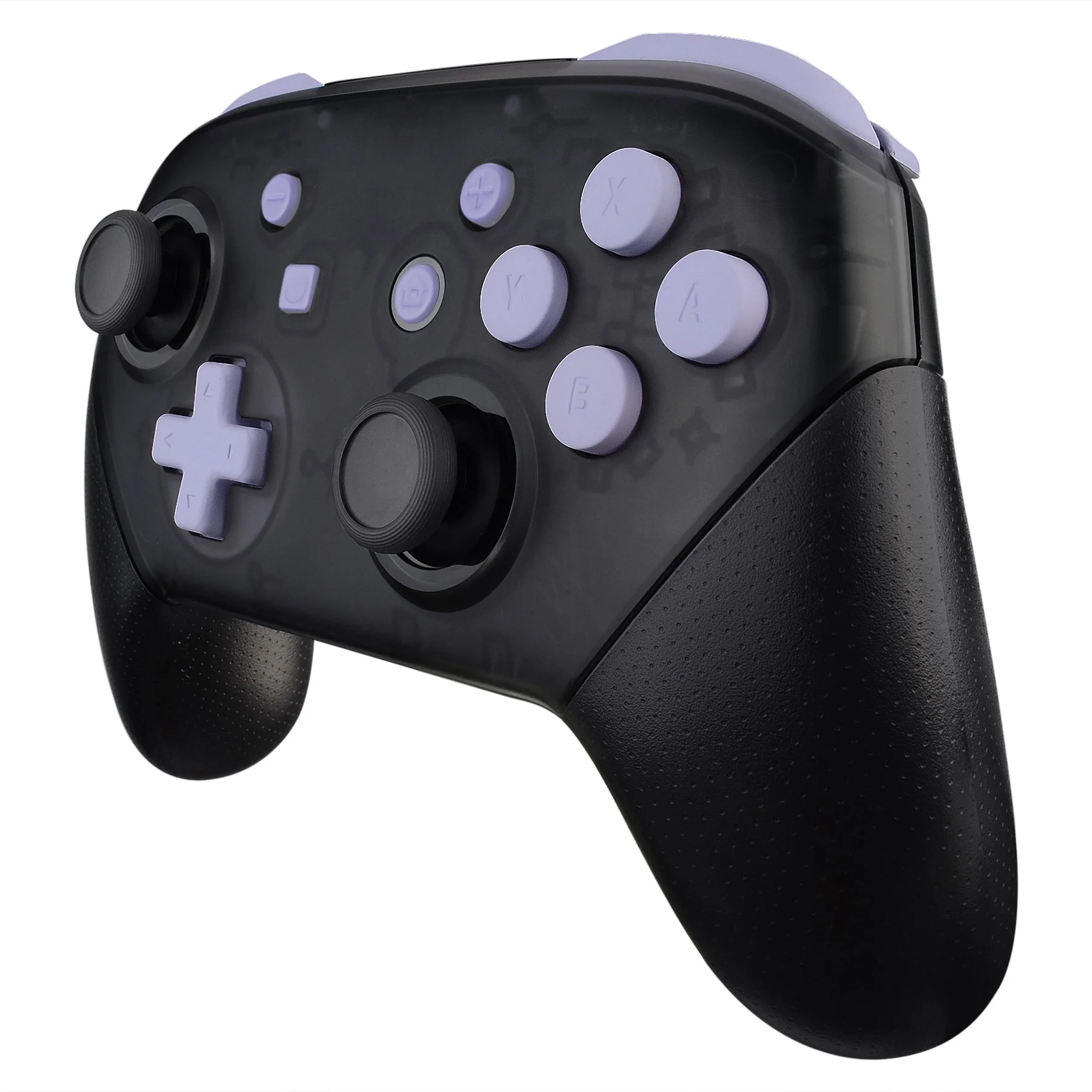 eXtremeRate DIY Replacement Full Set Buttons for Nintendo Switch Pro Controller - Light Violet - Image 4
