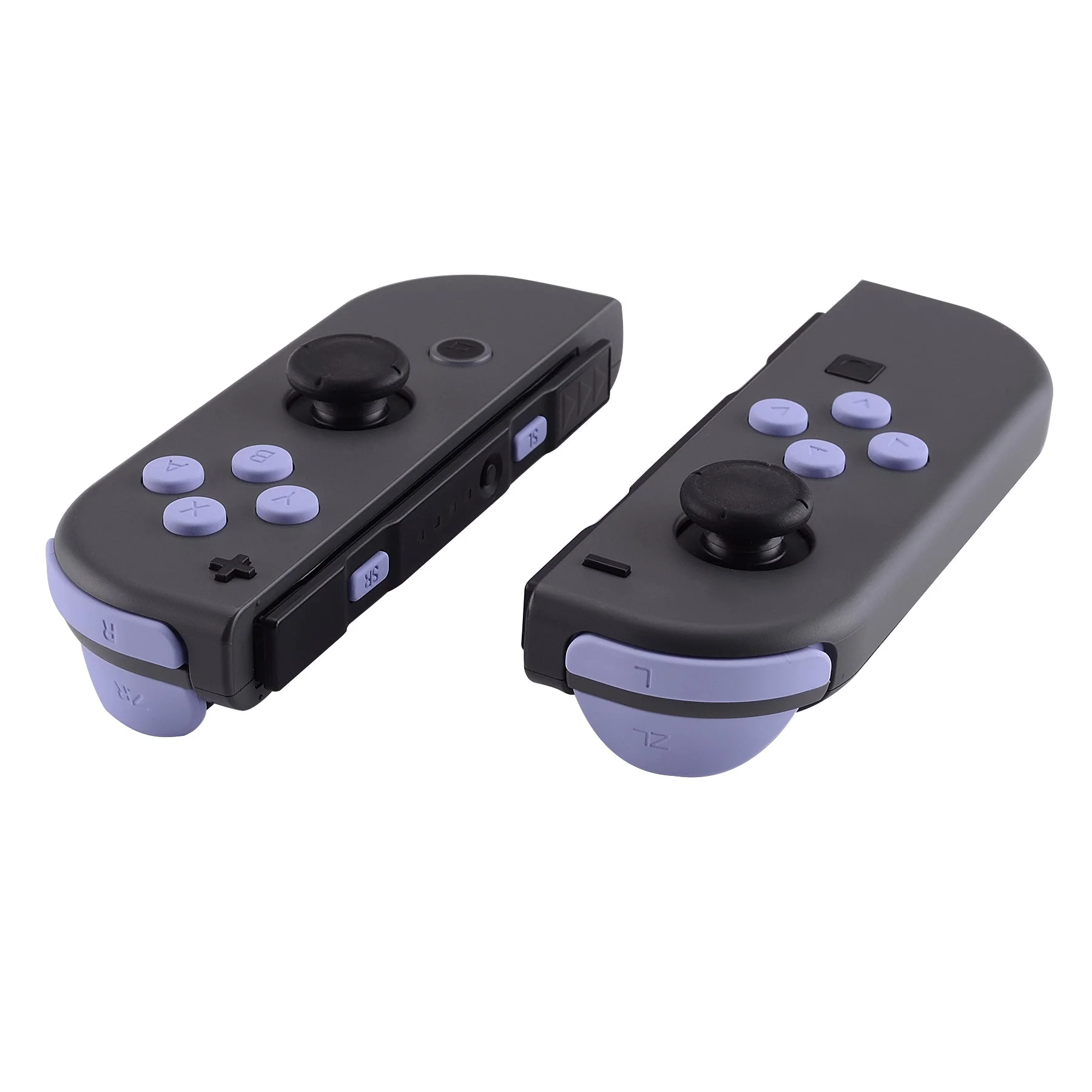 eXtremeRate Replacement Full Set Buttons for Joycon of NS Switch - Light Violet - Image 4