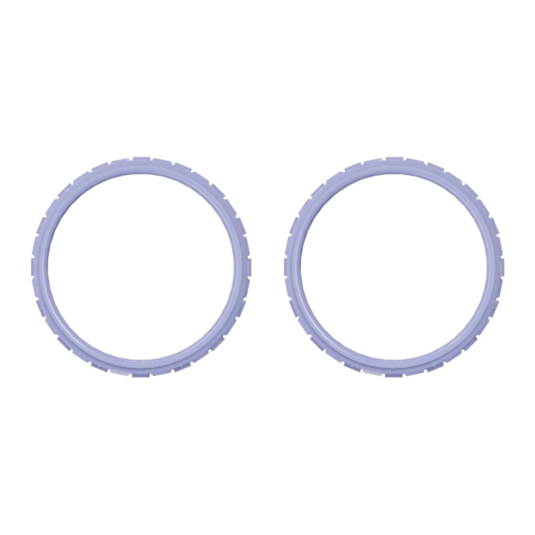 eXtremeRate Custom Replacement Accent Rings for PS5 Controller - Light Violet - Image 6