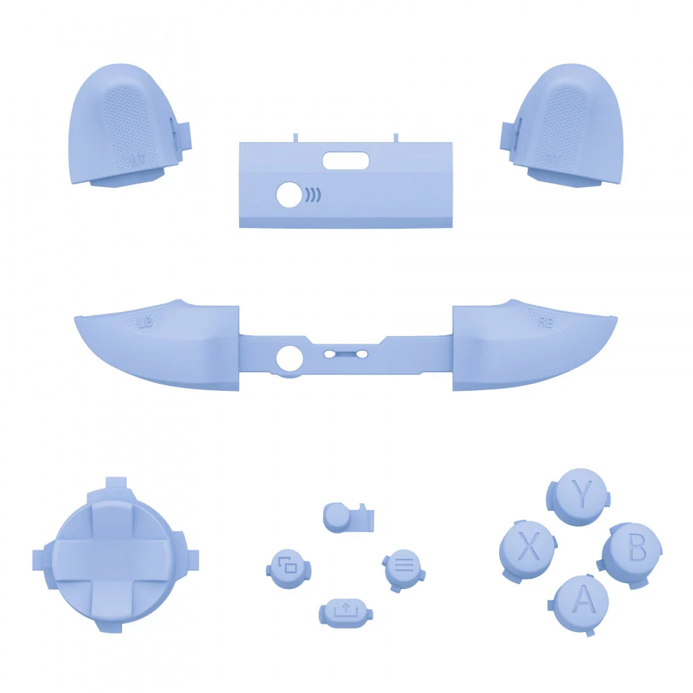 eXtremeRate Replacement Full Set Buttons for Xbox Series X & S Controller - Light Violet - Image 2
