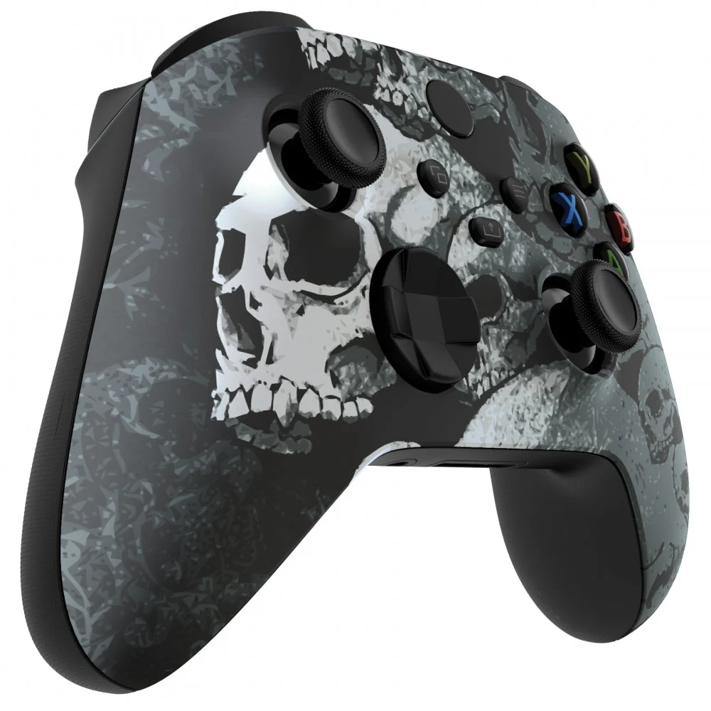 eXtremeRate Replacement Front Housing Shell for Xbox Series X & S Controller - Lonely Skull - Image 5