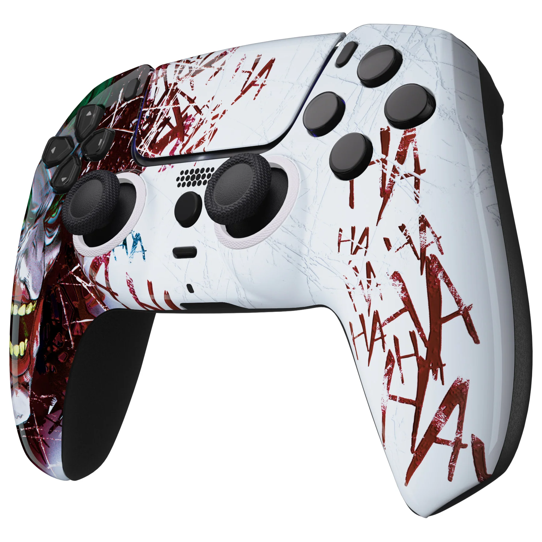 eXtremeRate LUNA Redesigned Replacement Front Shell with Touchpad Compatible with PS5 Controller BDM-010/020/030/040/050/060 - Clown HAHAHA - Image 5