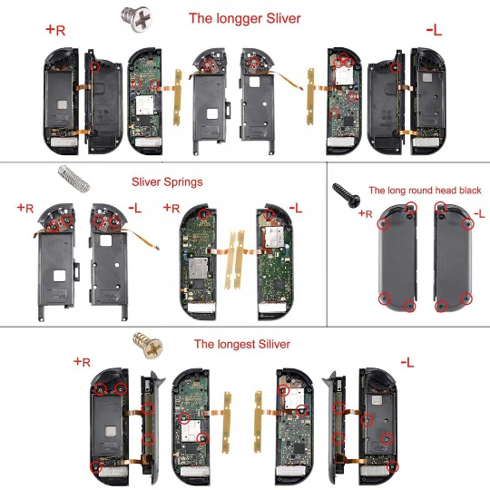 eXtremeRate Replacement Full Set Buttons for Joycon of NS Switch - Mandys Pink - Image 10
