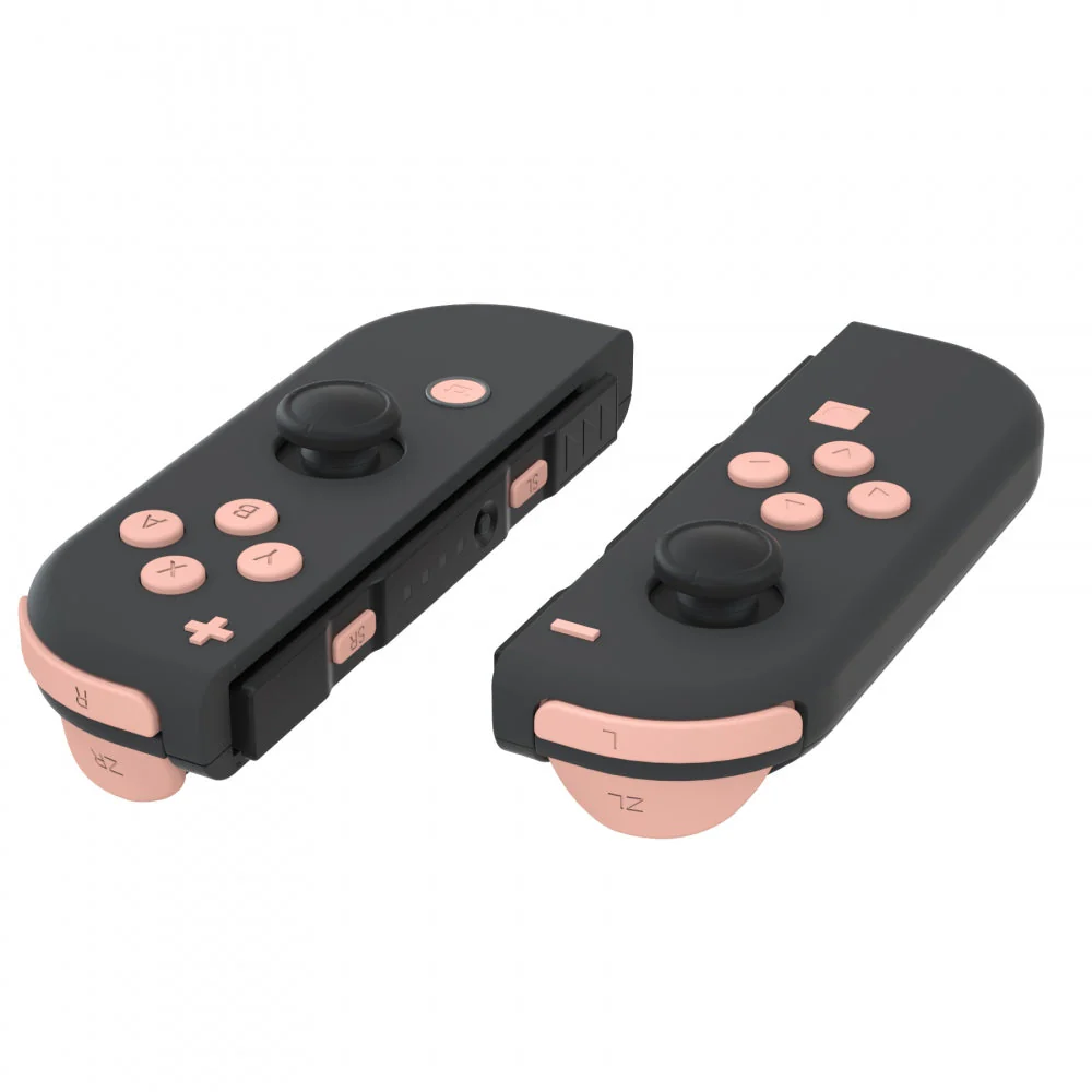 eXtremeRate Replacement Full Set Buttons for Joycon of NS Switch - Mandys Pink - Image 4