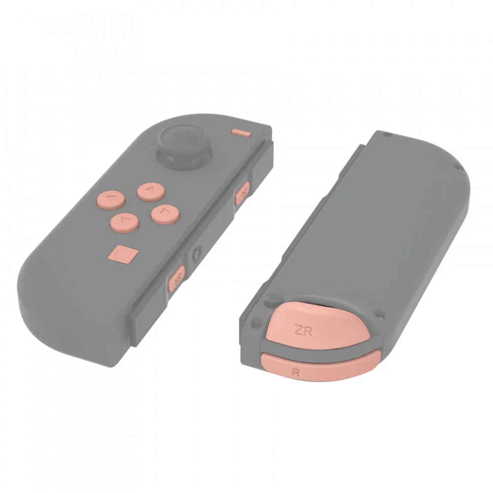 eXtremeRate Replacement Full Set Buttons for Joycon of NS Switch - Mandys Pink - Image 6