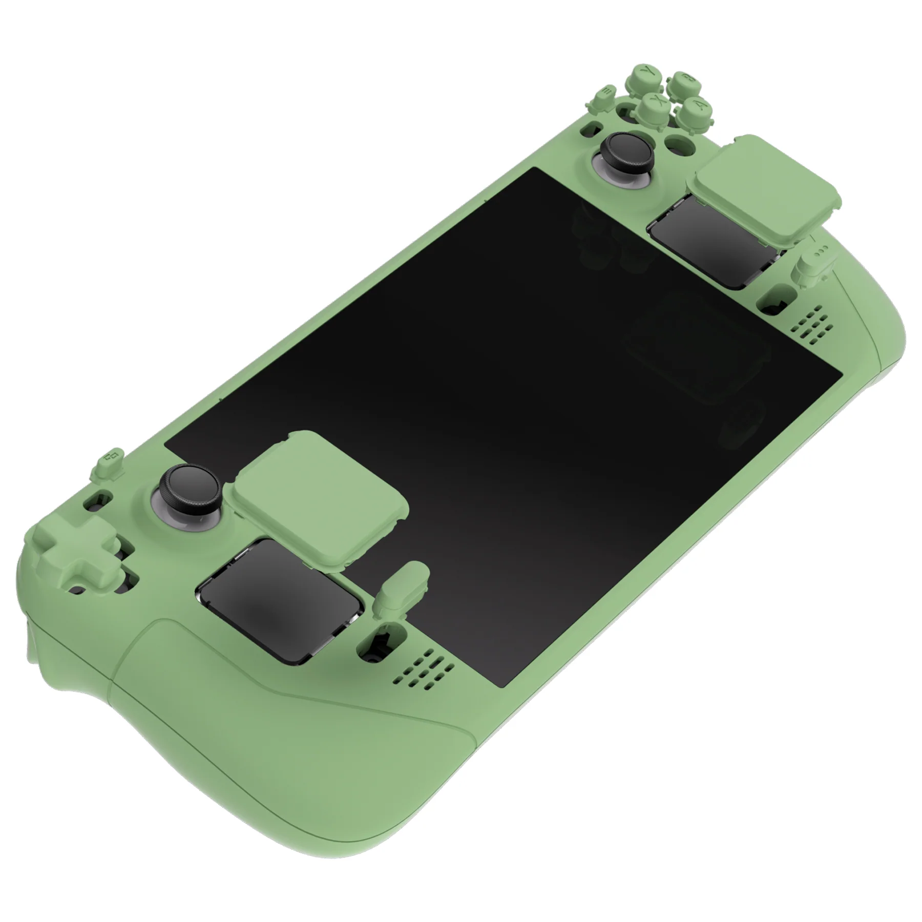 eXtremeRate Custom Full Set Shell with Buttons for Steam Deck LCD - Matcha Green - Image 5
